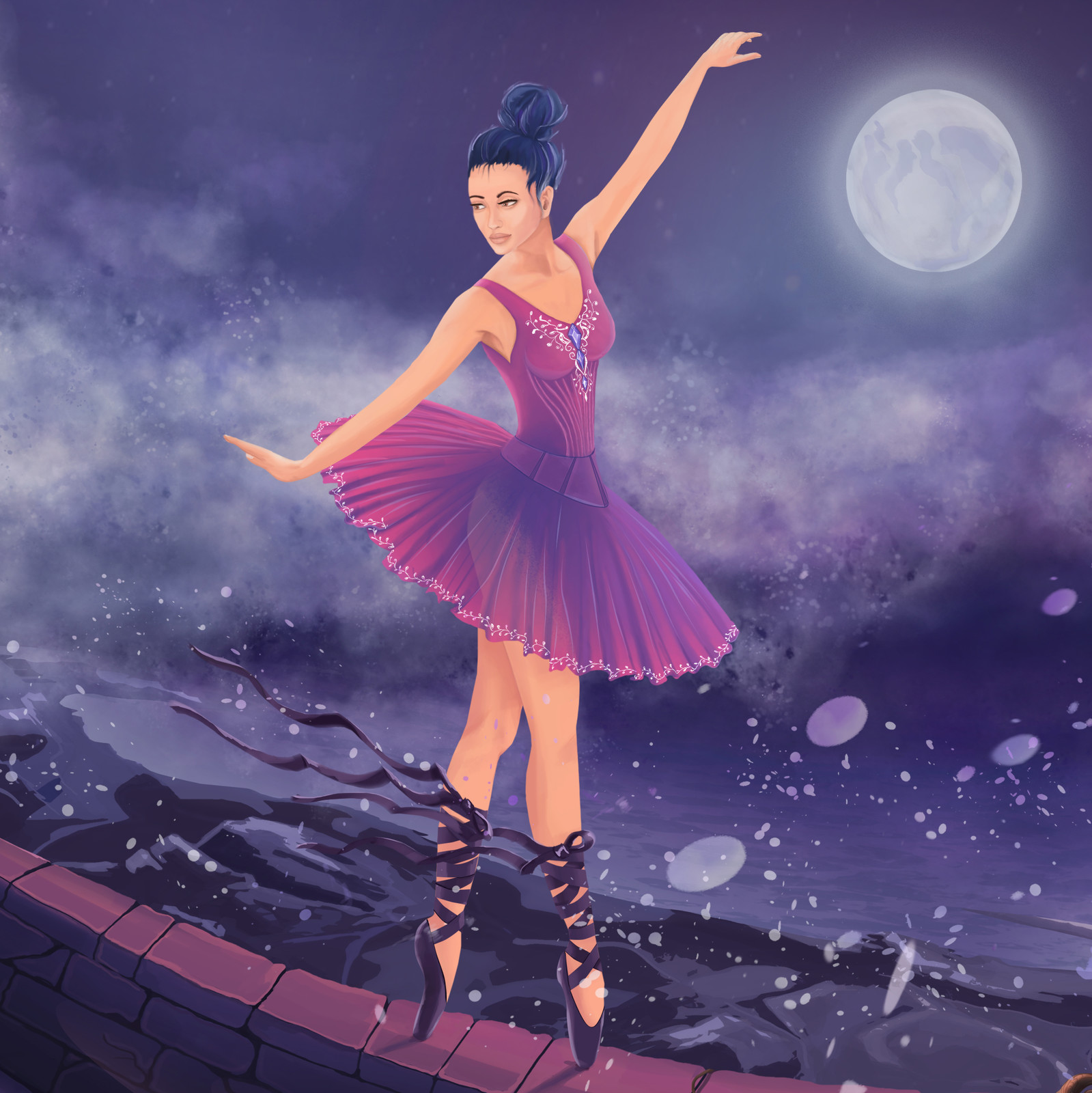 Топ-модель фэнтези балерина