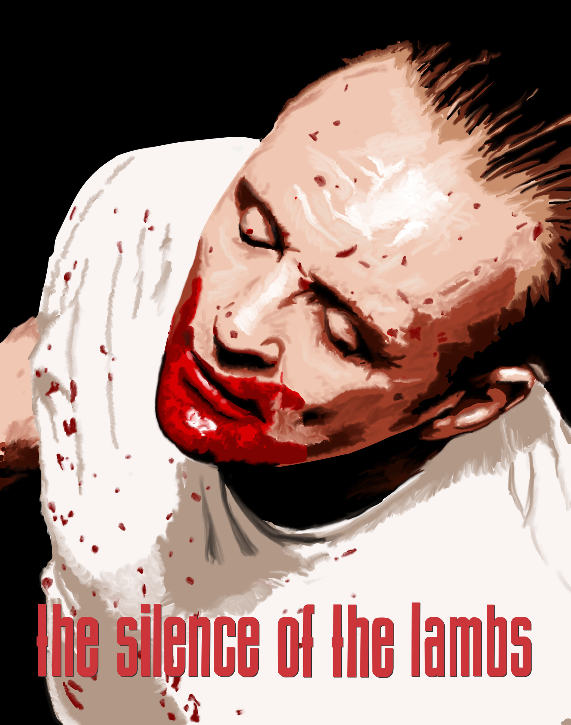 Artstation Silence Of The Lambs Alternative Poster Pablo De Celis
