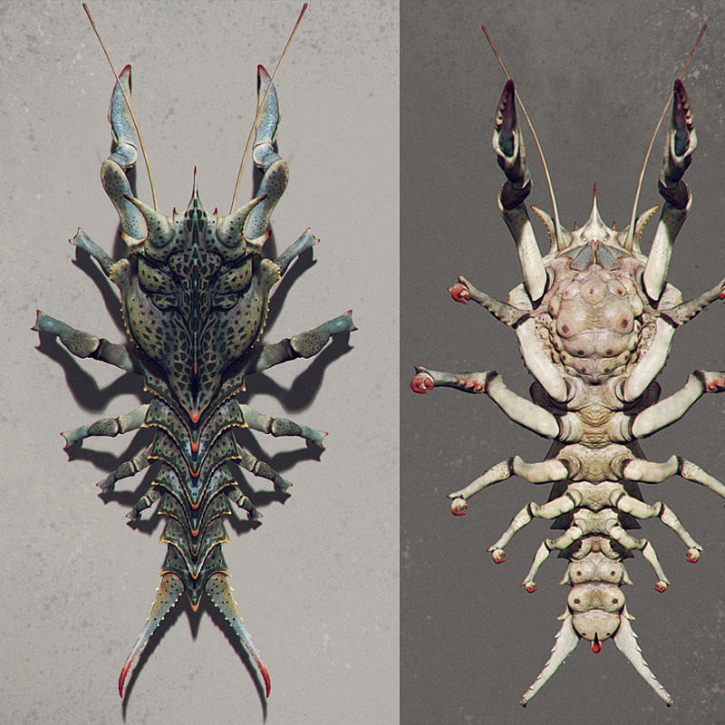 Alien crab design