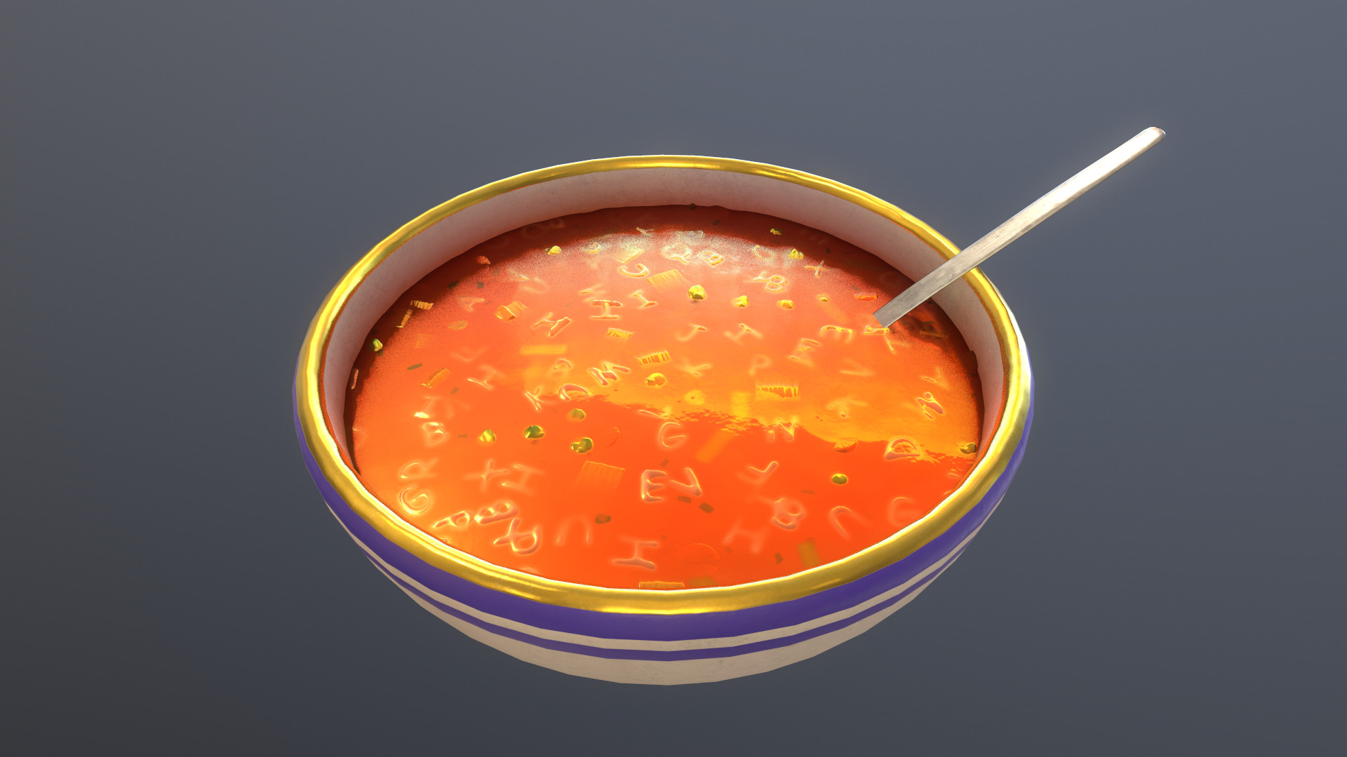 Artstation Procedural Alphabet Soup Eric Gajnak