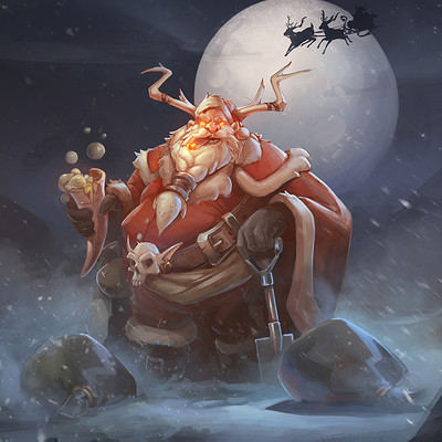 Thijs de rijcke santa artstation v2