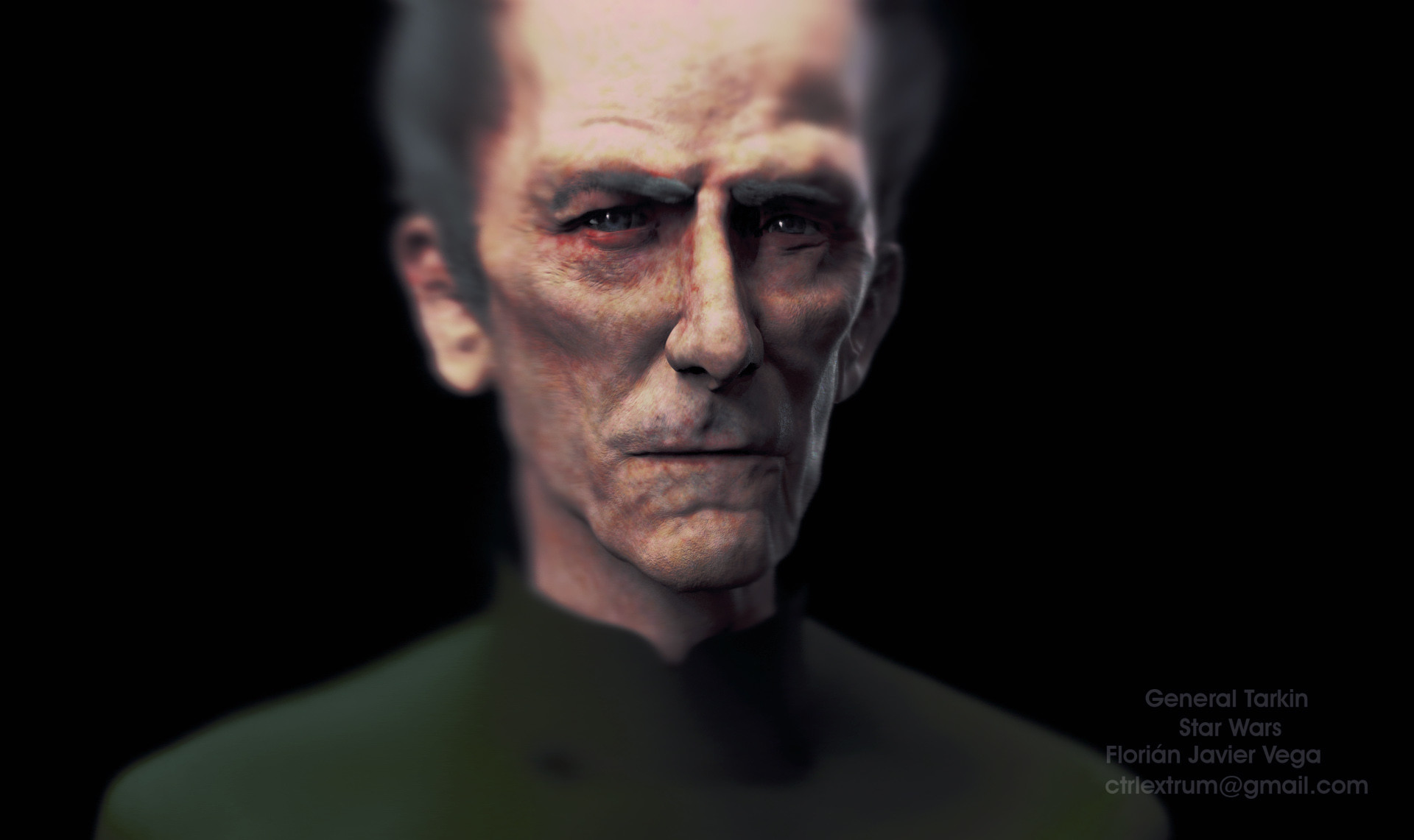 ArtStation - General Tarkin Star Wars