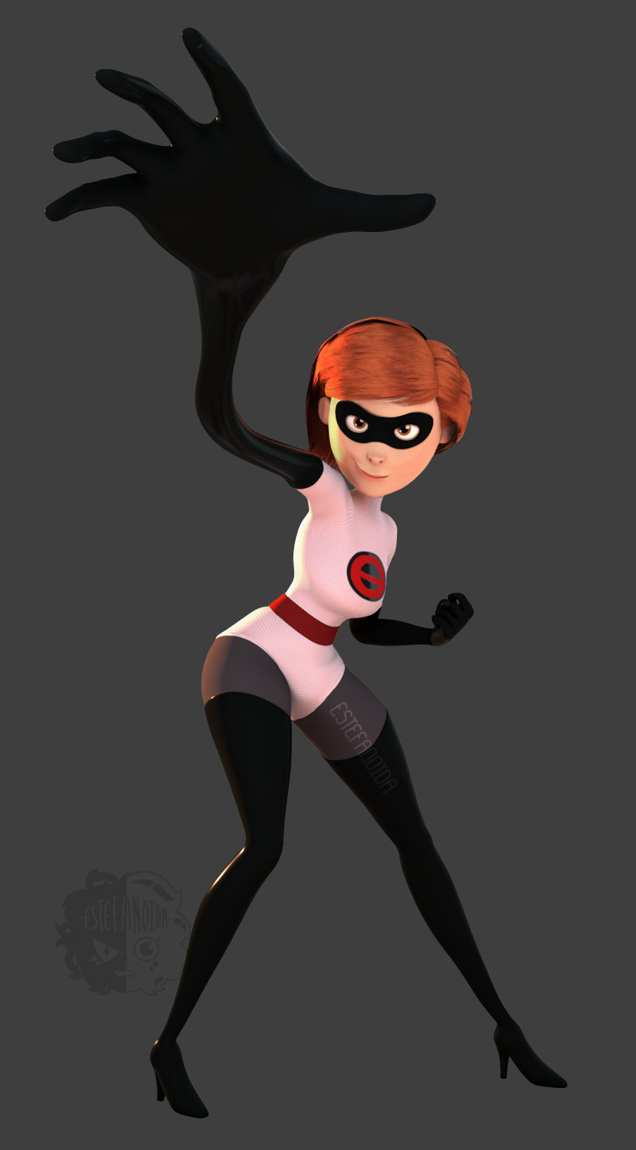 ArtStation - Elastigirl custom model