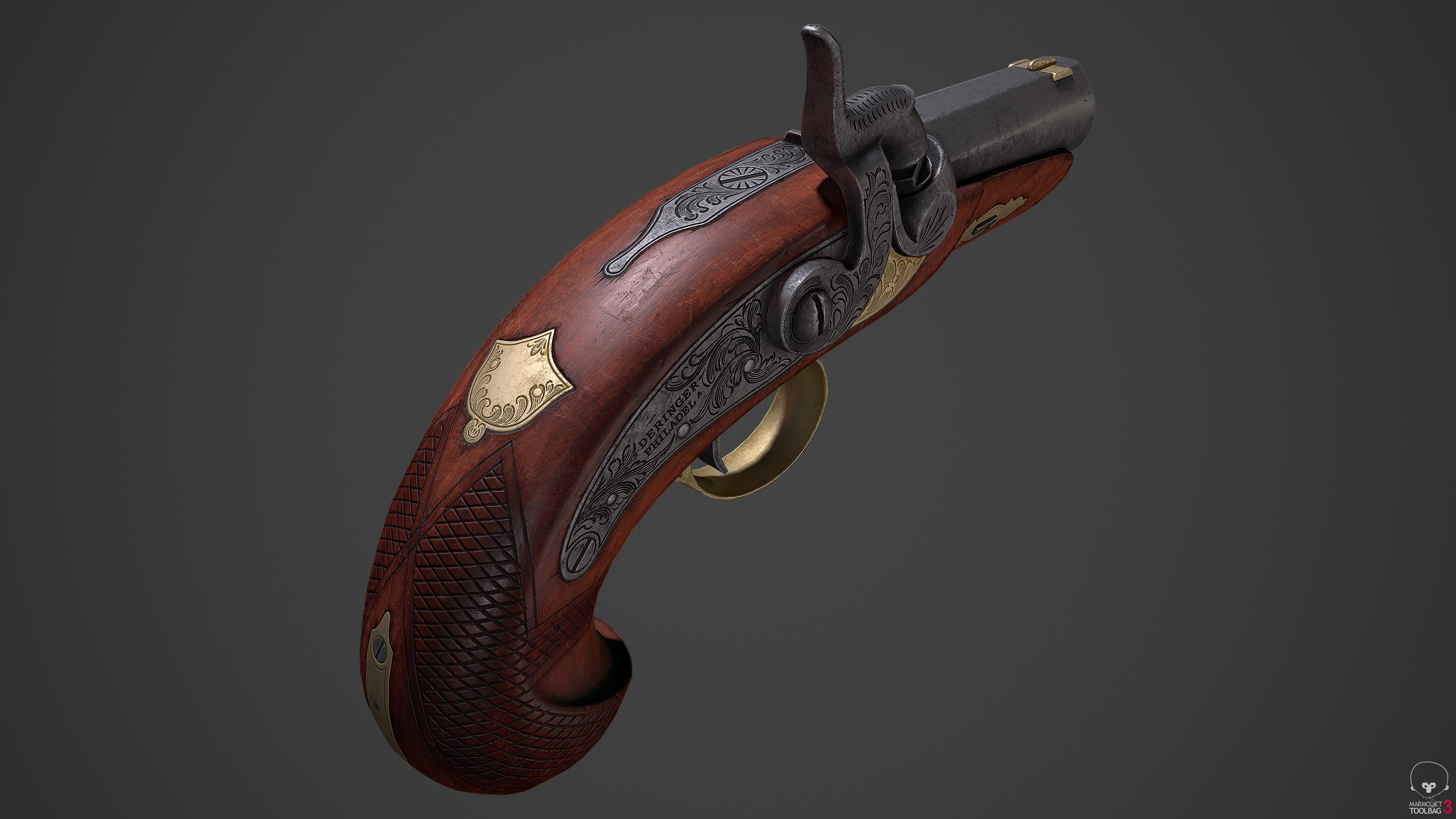 Cap gun 4mm Derringer Philadelphia $979 Buy