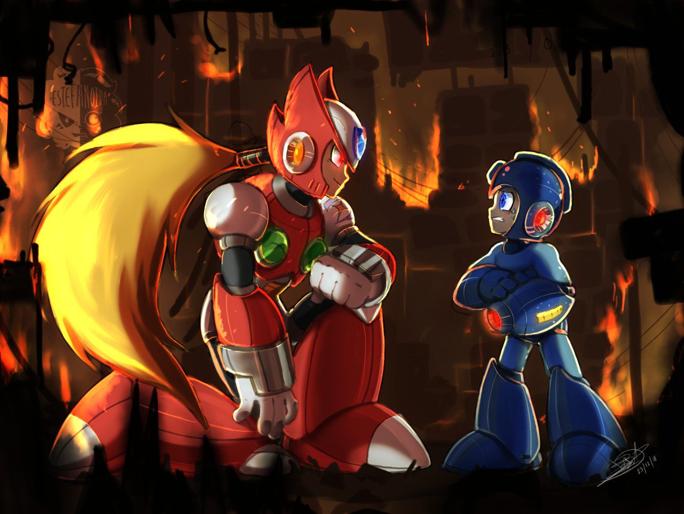 Estefania Estefanoida Hidalgo D End Of Mega Man Estefania Estefanoida Hidalgo D End Of Mega Man