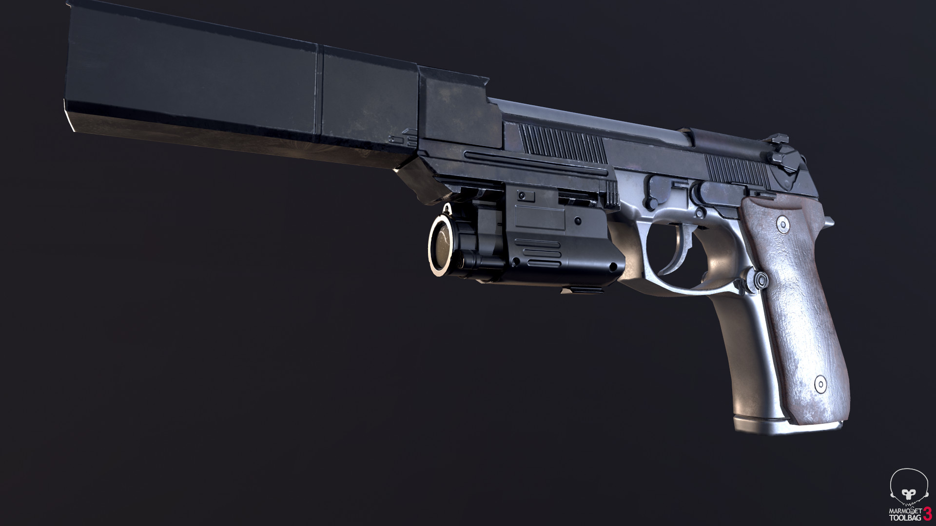 Robert DeMartino - Samurai Edge A-01 Fan Art (Resident Evil 7)