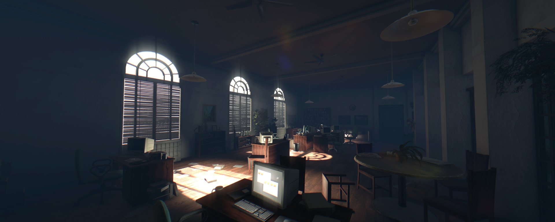 ArtStation - Daytime Office Interior