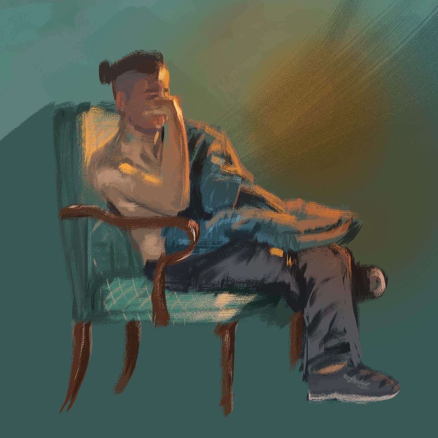 Artstation Digital Life Model Painting Jason Wei Chen Liu