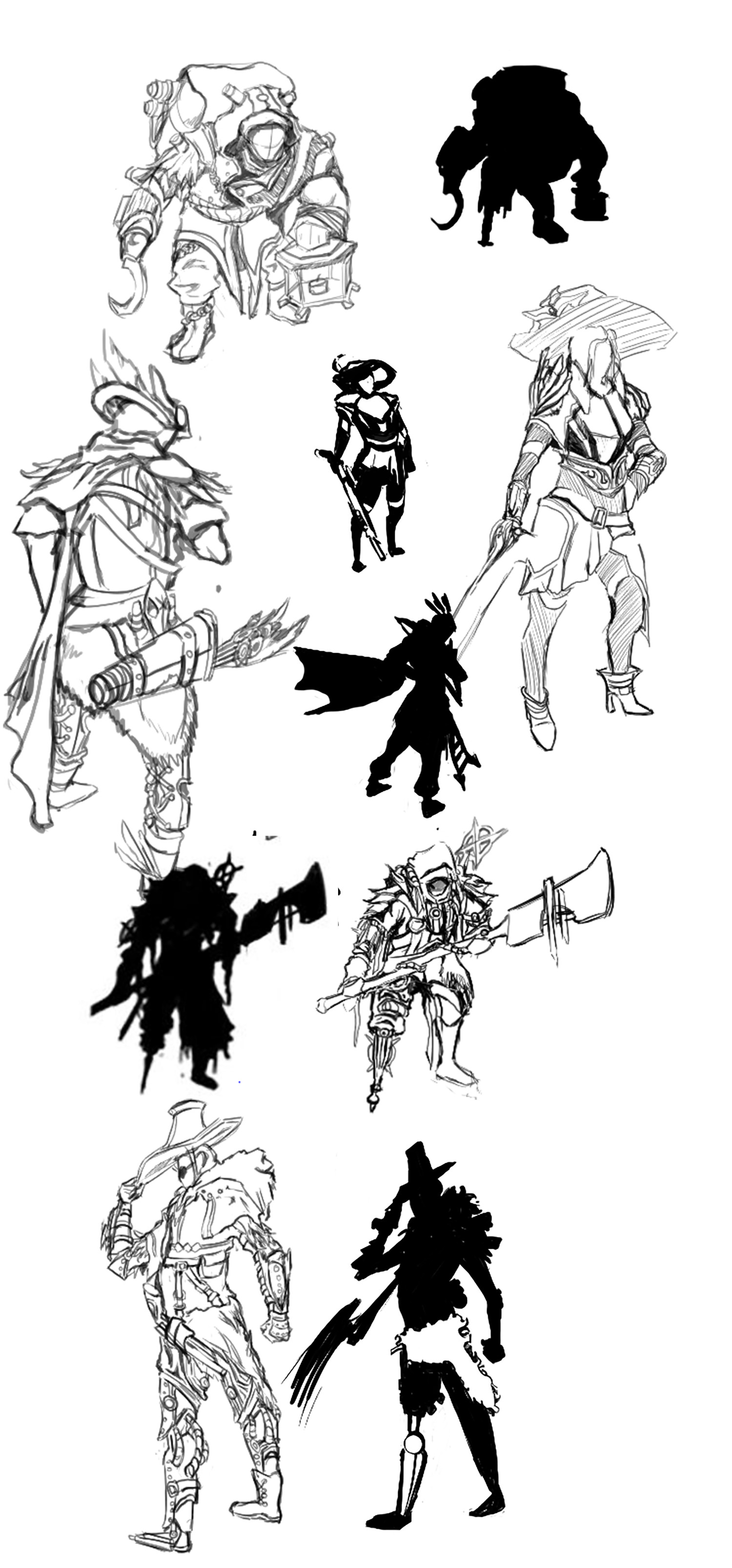 ArtStation Original Fantasy Character Designs