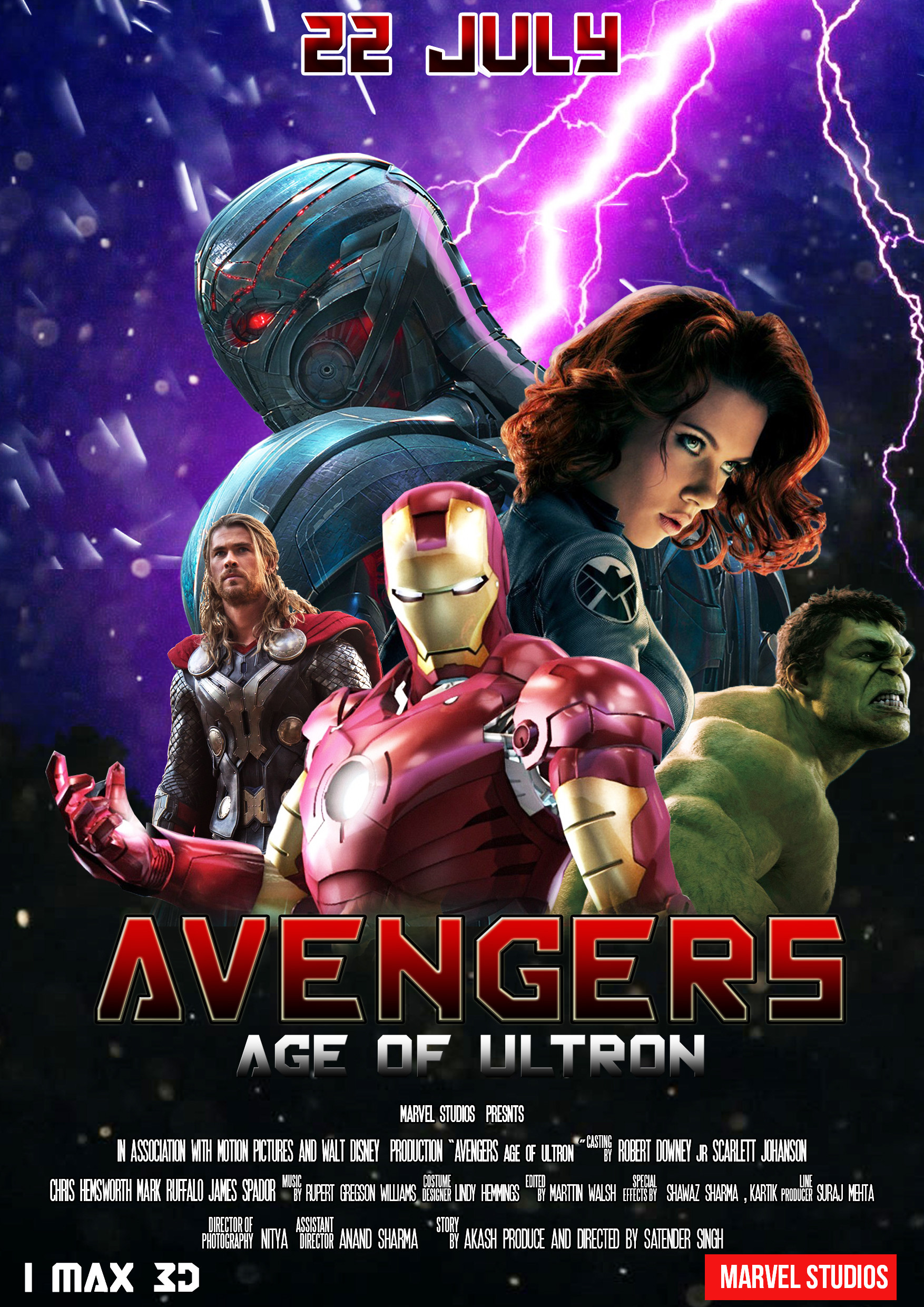 Artstation Avenger Age Of Ultron Kartik Bisht