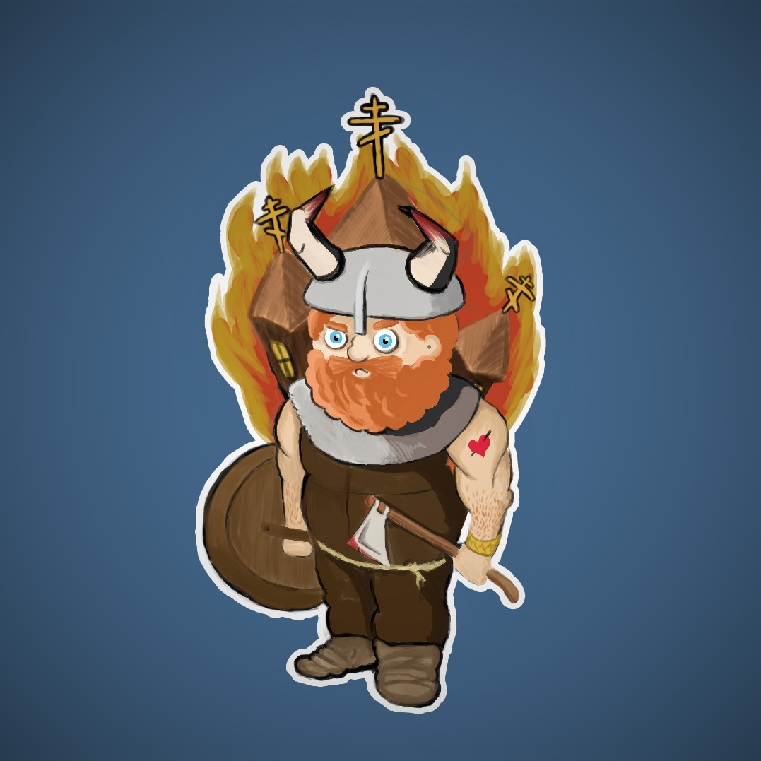 ArtStation - Викинг