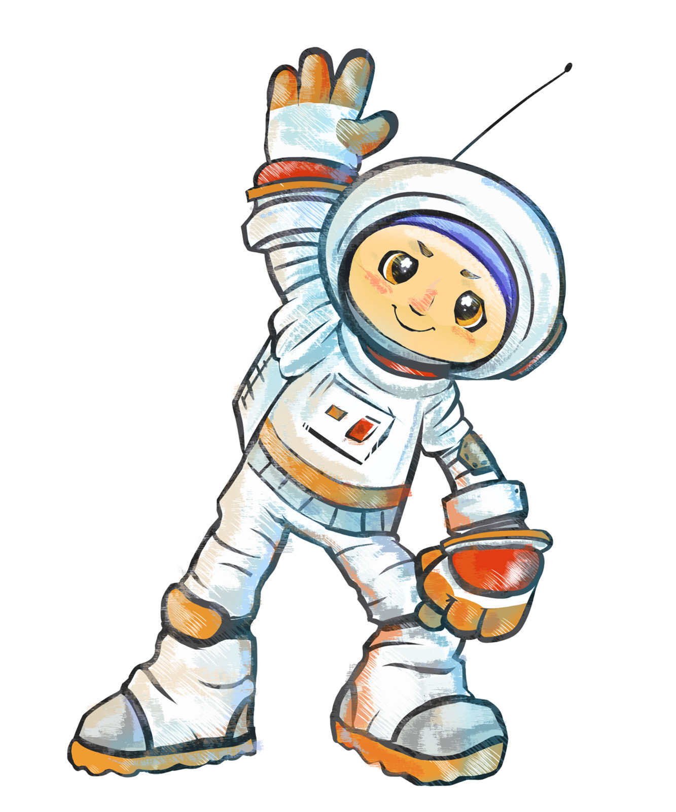 Astronaut boy