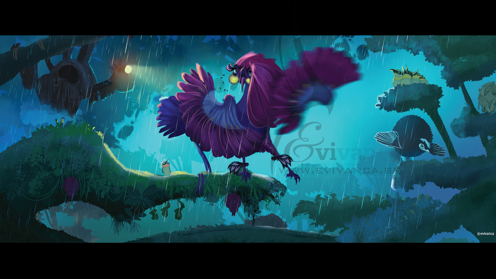 The broadway bird!