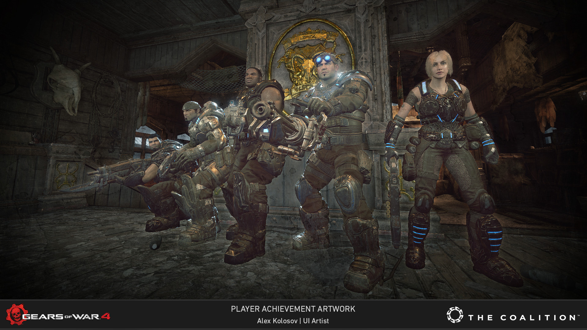 Gears of War 4 Achievements Artworks Set 3.