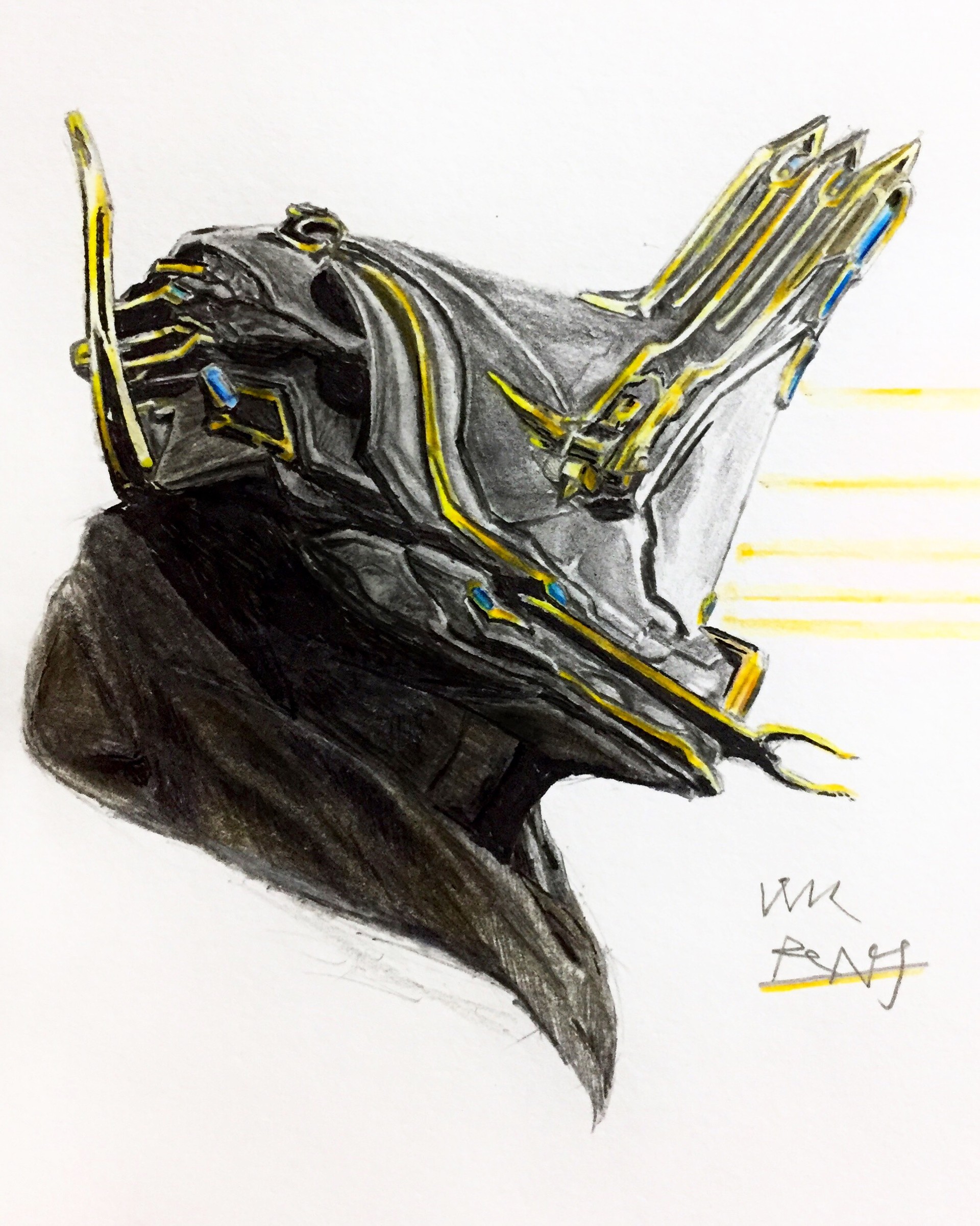 Artstation Excalibur Umbra Fan Art Rexton Warframe excalibur coloring pages template. artstation excalibur umbra fan art