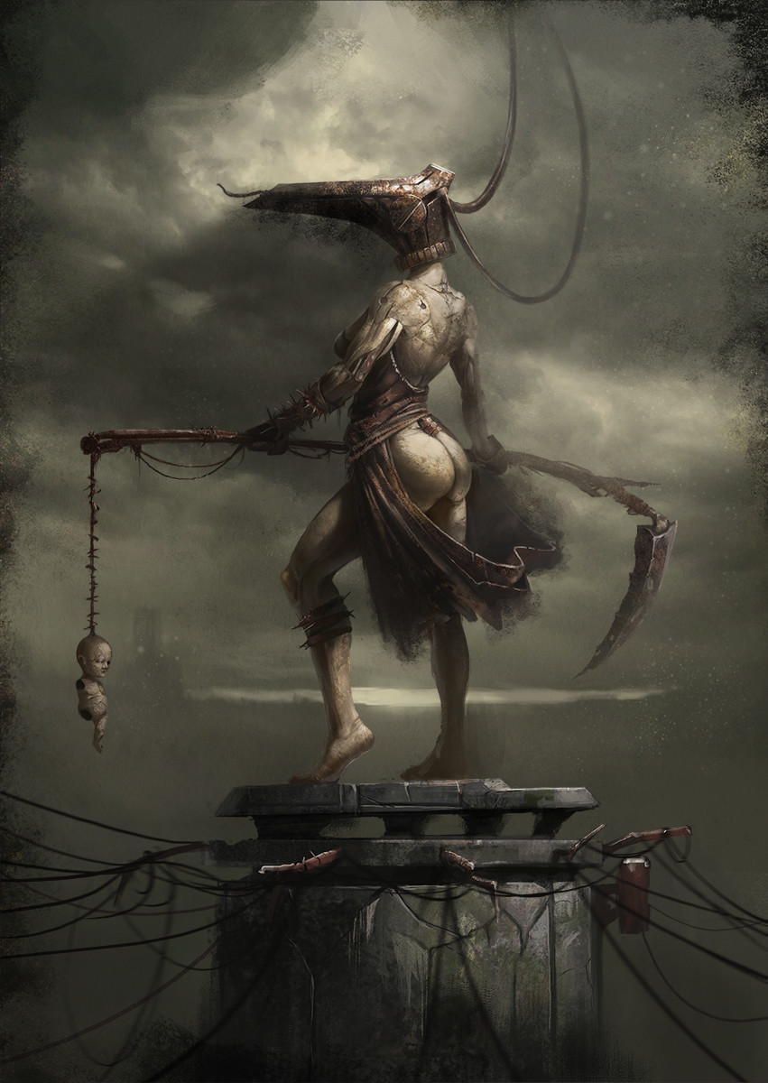 Artstation Silent Hill Tribute Tarik Boussekine