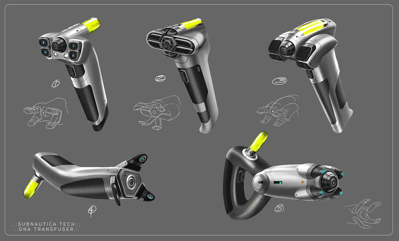 -Subnautica: Hand Tool Concepts Vol 1-