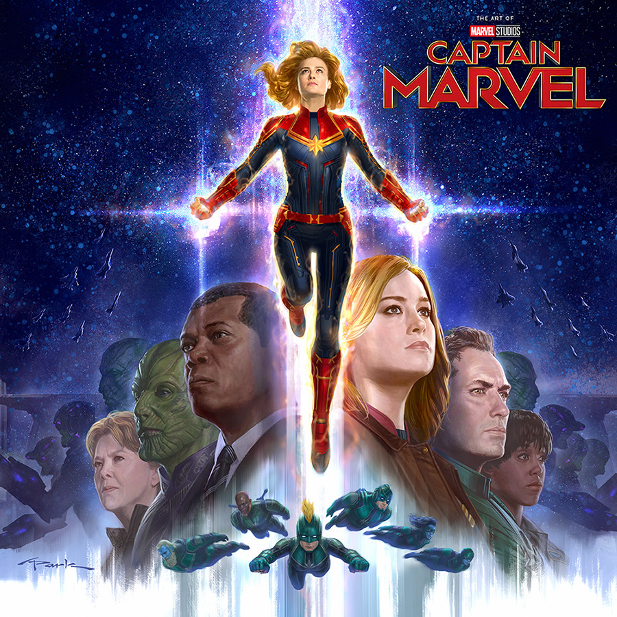 Cover to "Art of Captain Marvel"