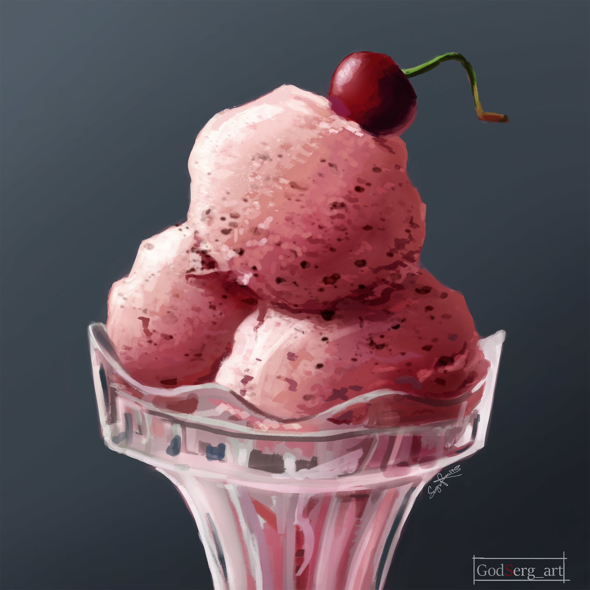 Ice cream deals painting