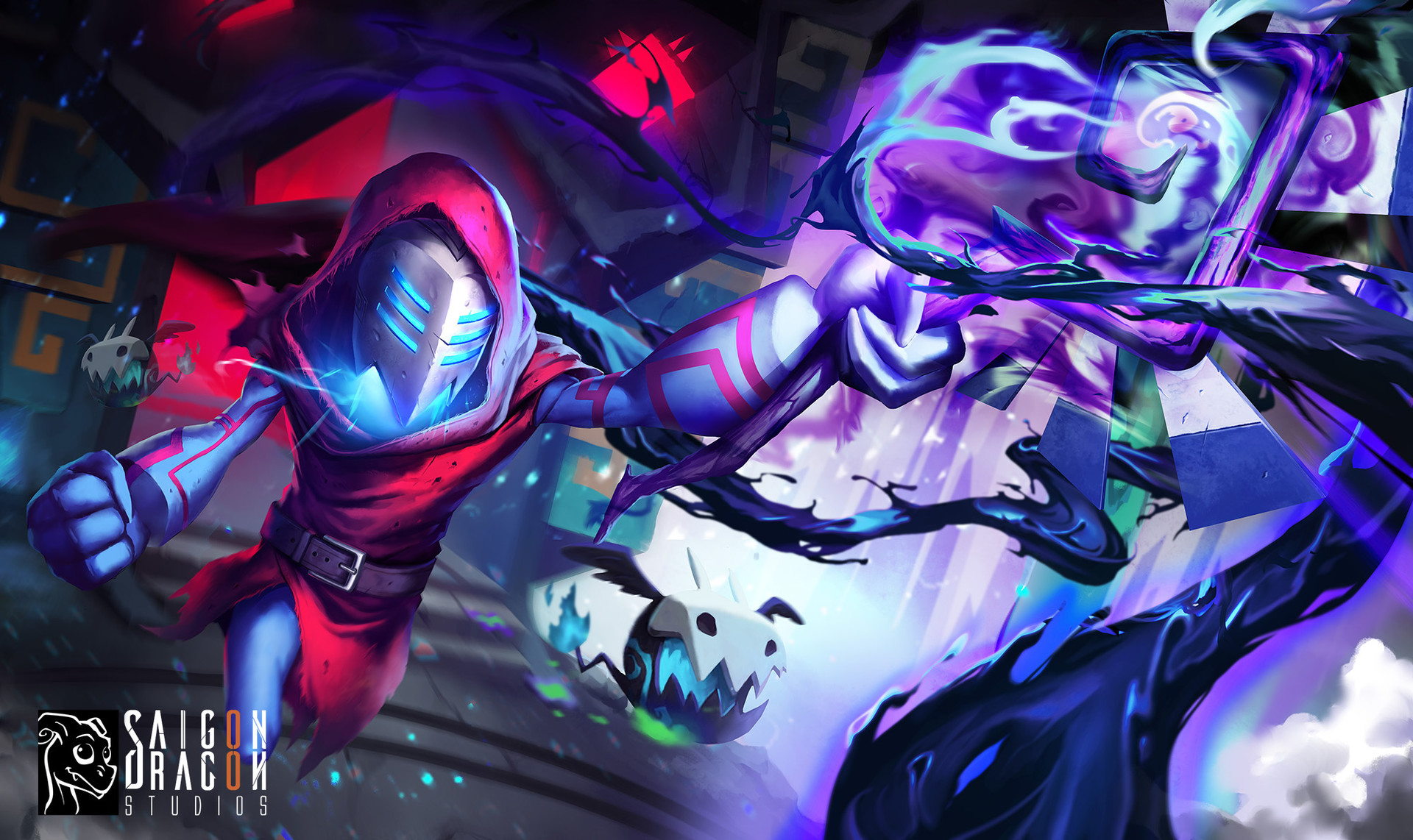 Saigon Dragon Studios Internal Fan art Splash art