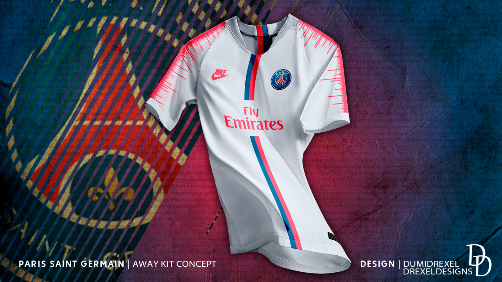 Artstation Psg Away Kit 19 20 Concept Drexel Designs