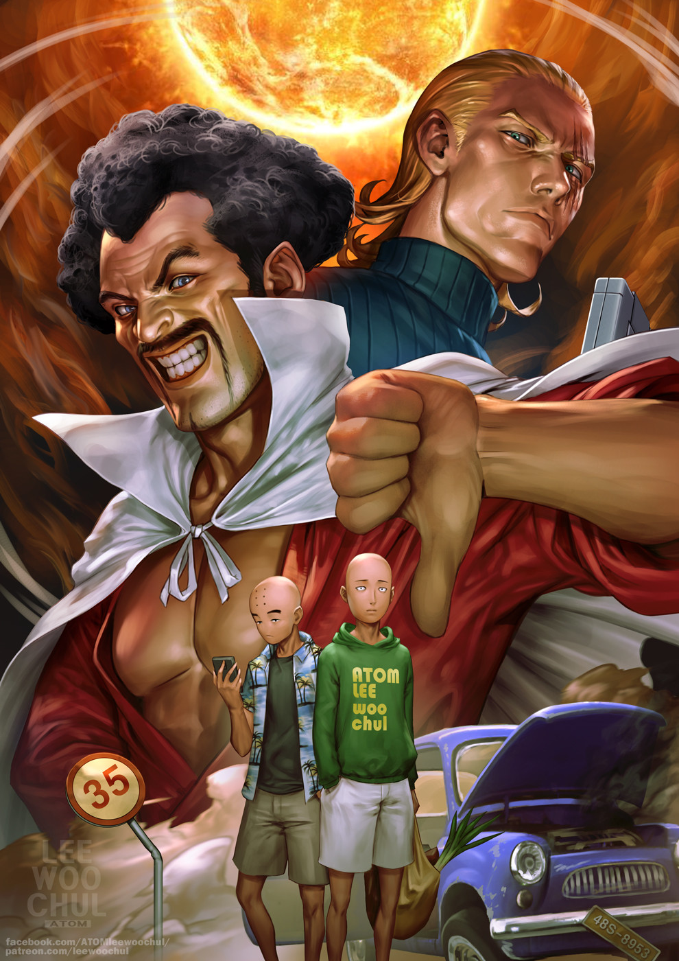 One Punch Man X Dragon Ball Z Onepunchman