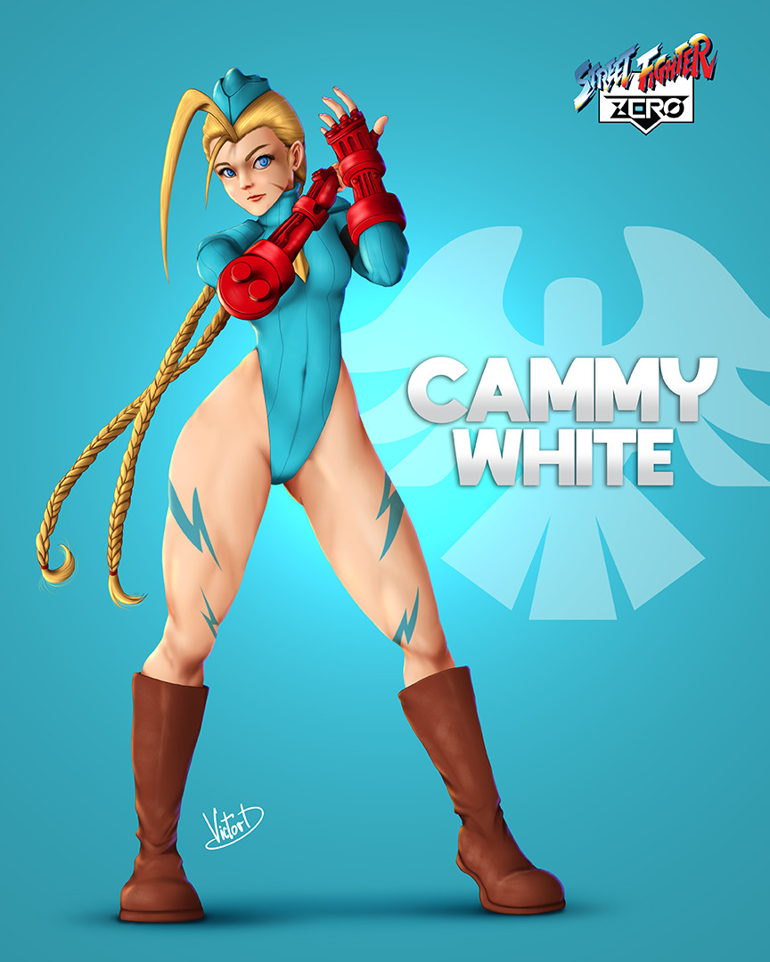 ArtStation - Cammy White (Street Fighter Alpha)