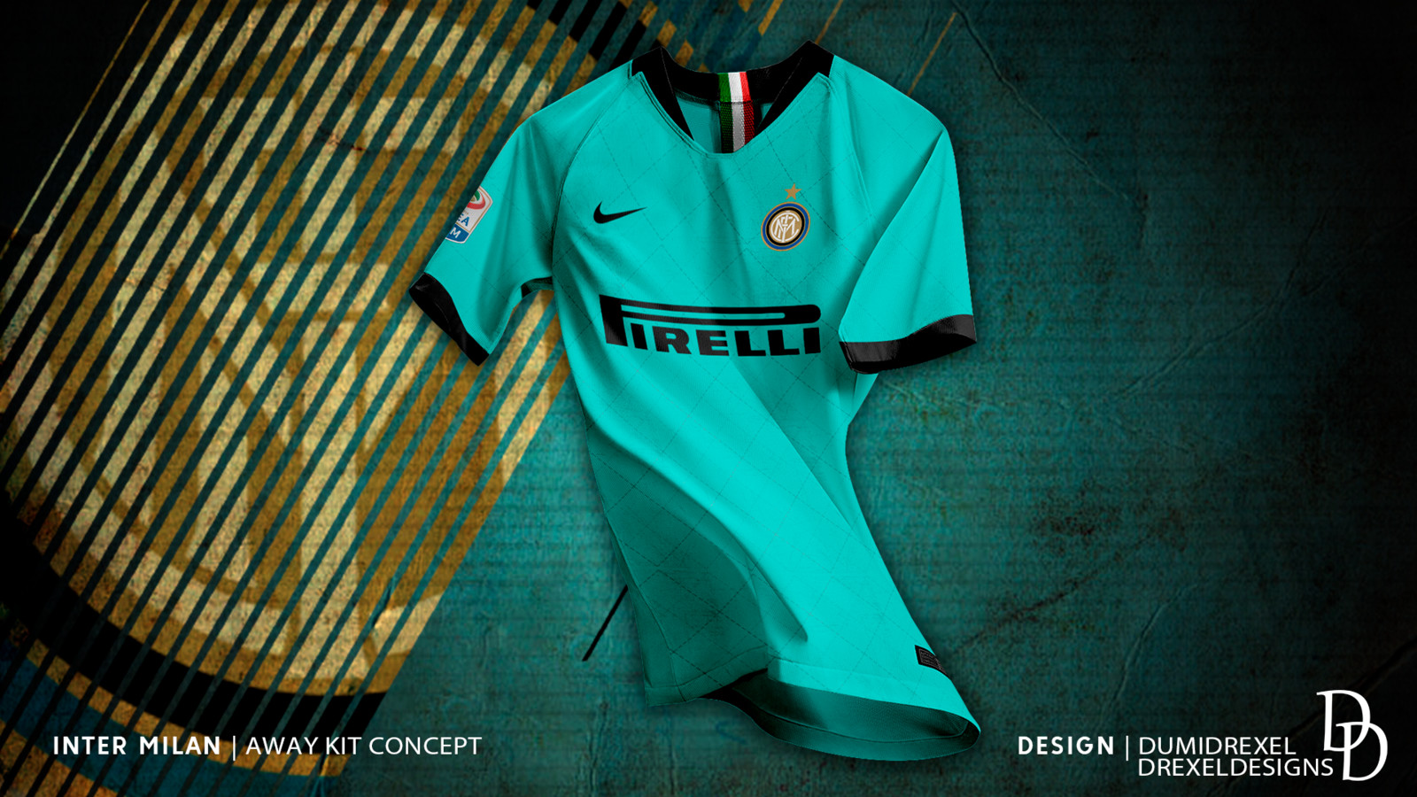 Artstation Inter Milan Away Kit 19 20 Concept Drexel Designs