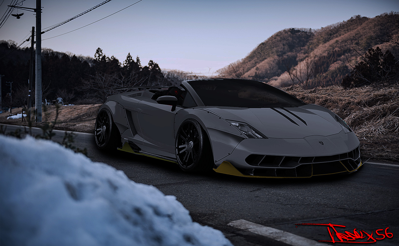 Суппорт Lamborghini Gallardo
