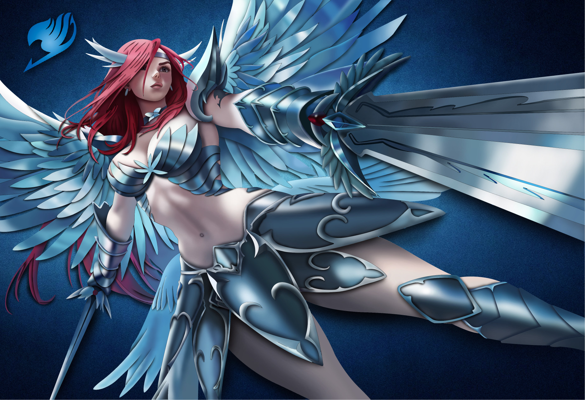 ArtStation Fairy Tail: Erza