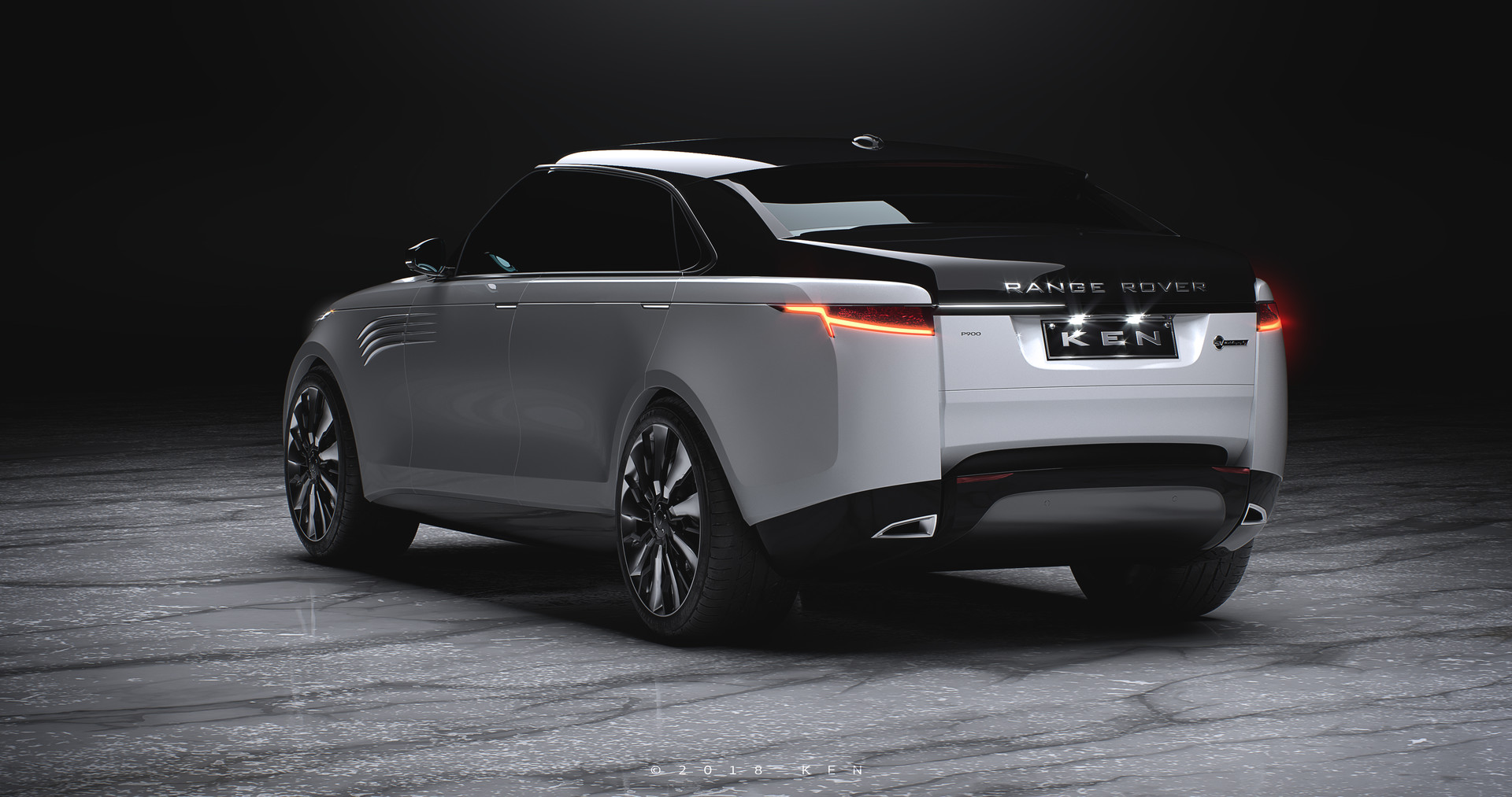 K E N | Works - Range Rover Sedan Concept by K E N | Automotive Designs