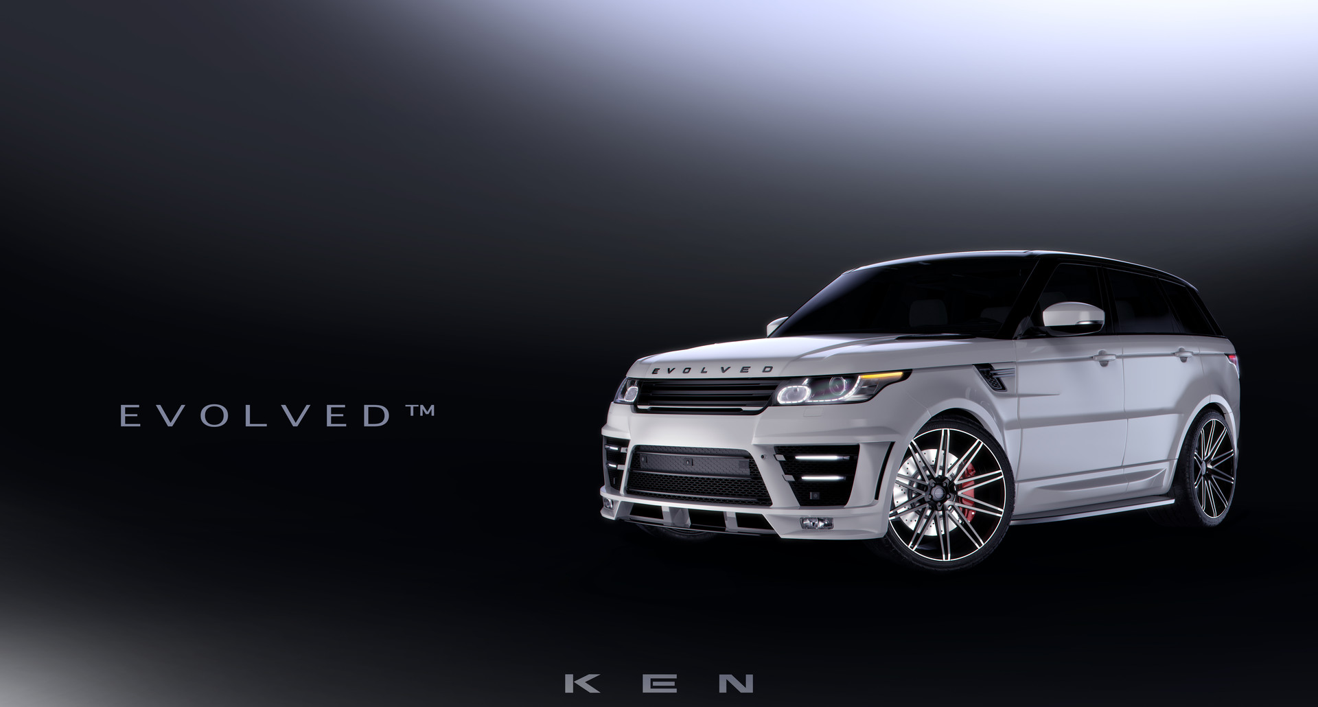 ArtStation - E V O L V E D™ Range Rover Sport by K E N | Automotive Designs
