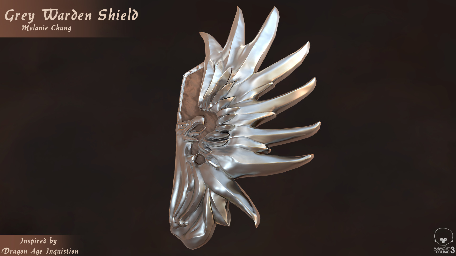 Artstation Grey Warden Shield And Long Sword Melanie Chung
