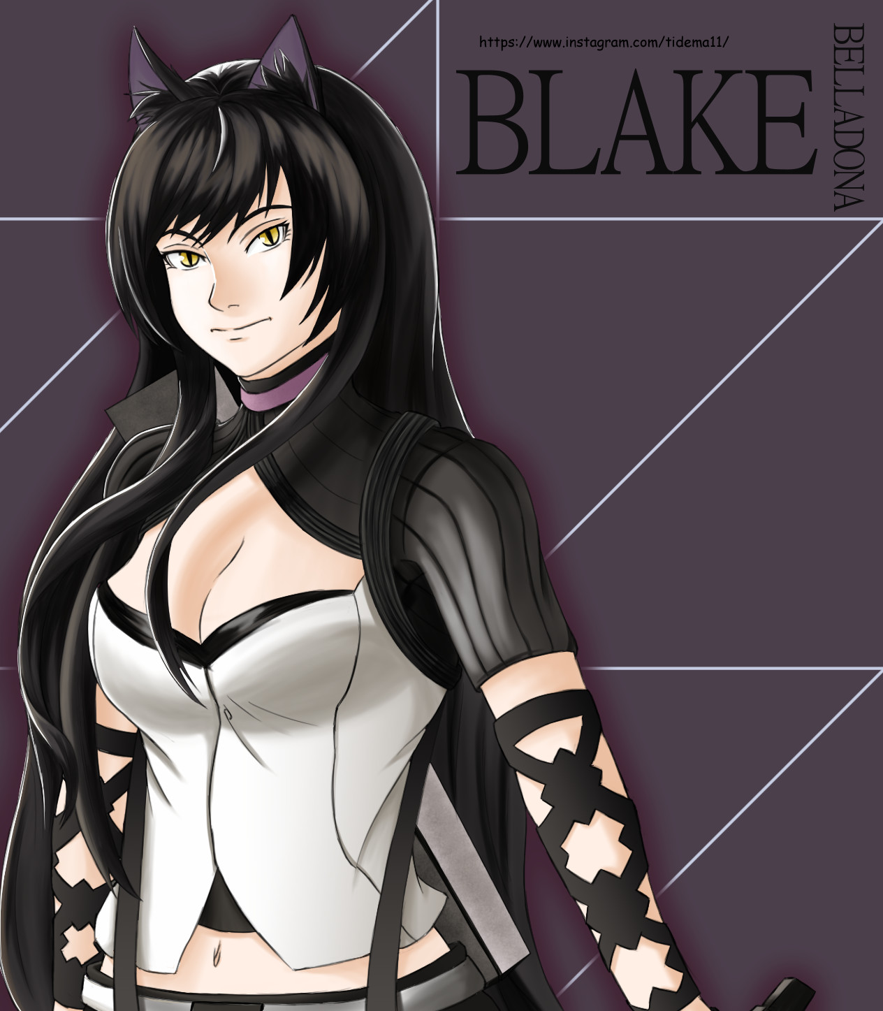 Harold Tide Austria Rwby Blake Belladona Harold Tide Austria Rwby Blake Belladona