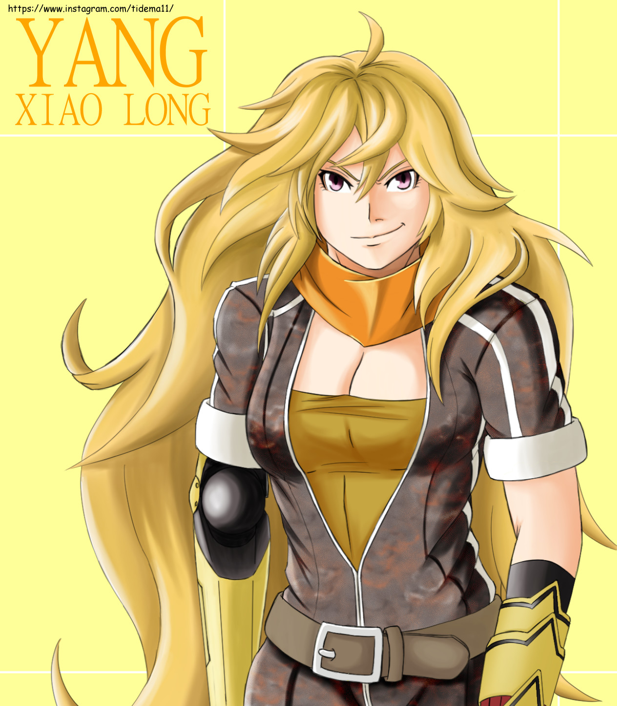 Artstation Rwby Yang Xiao Long Harold Tide Austria