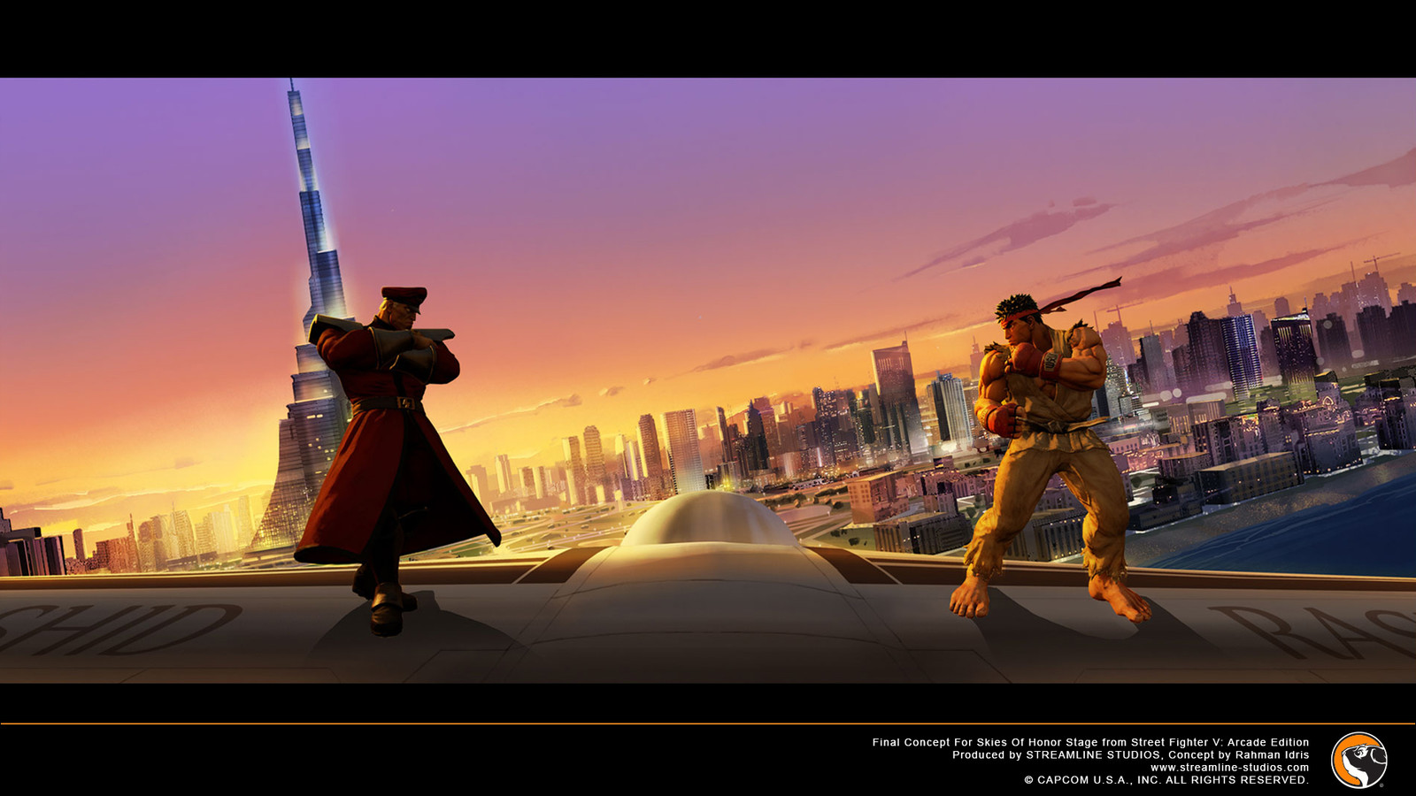 Rahman Idris Street Fighter V Arcade Edition Skies Of Honor Stage