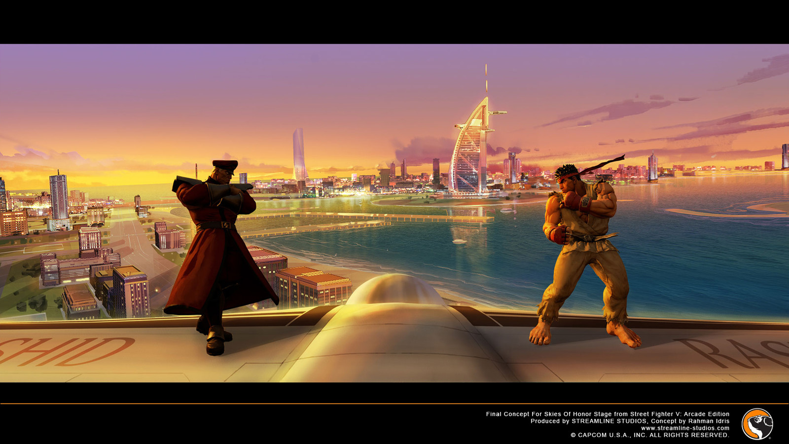 Rahman Idris Street Fighter V Arcade Edition Skies Of Honor Stage