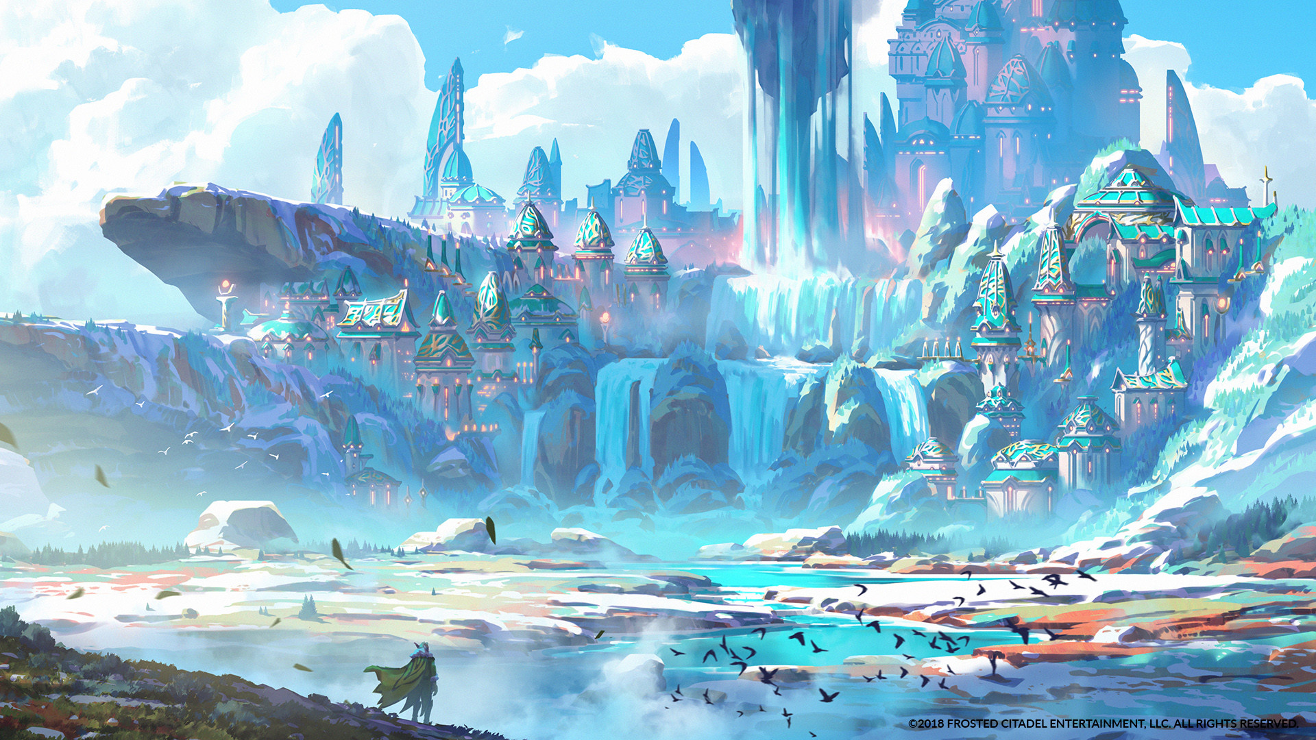 Artstation Frosted Citadel Anton Fadeev