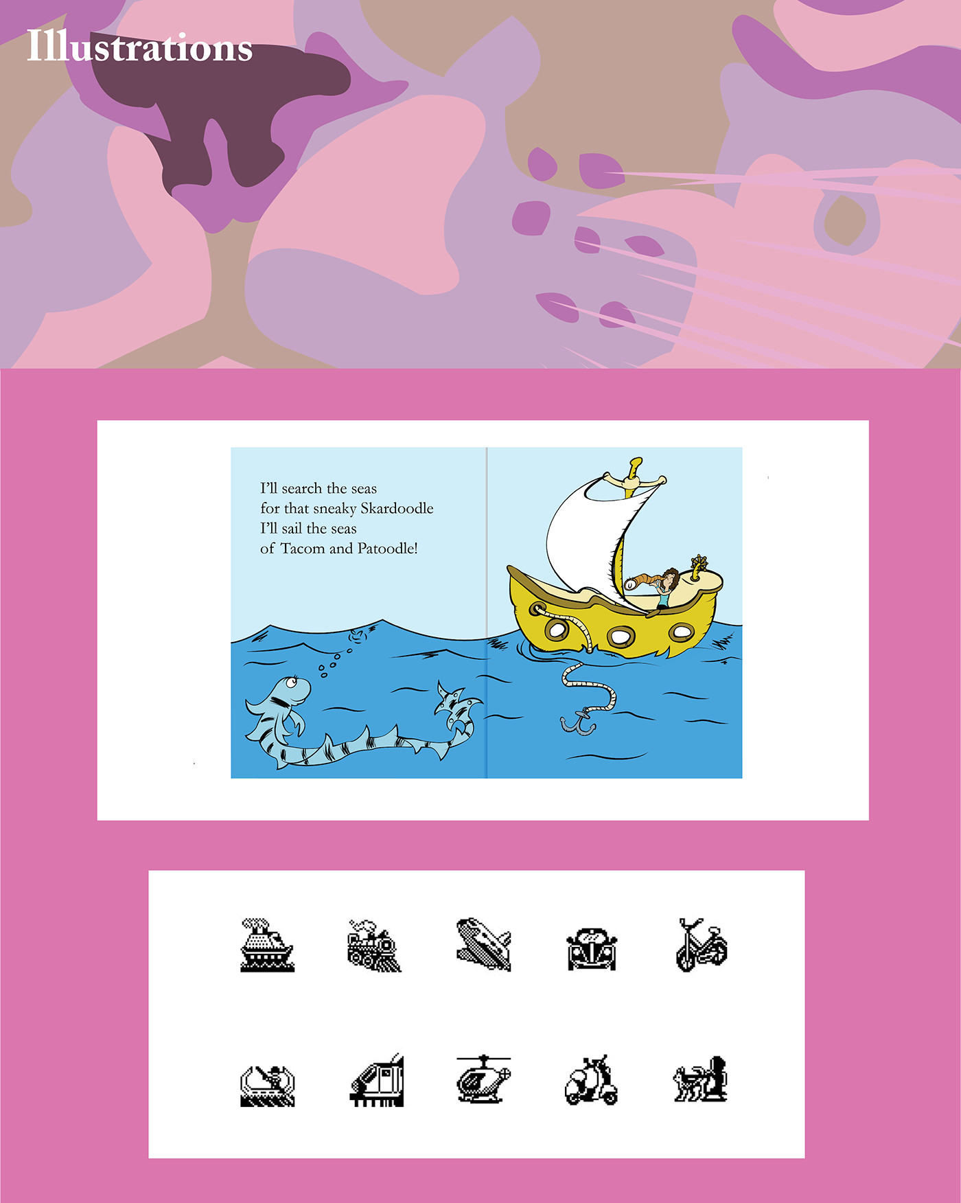 Angela Rutledge - Illustrations from School