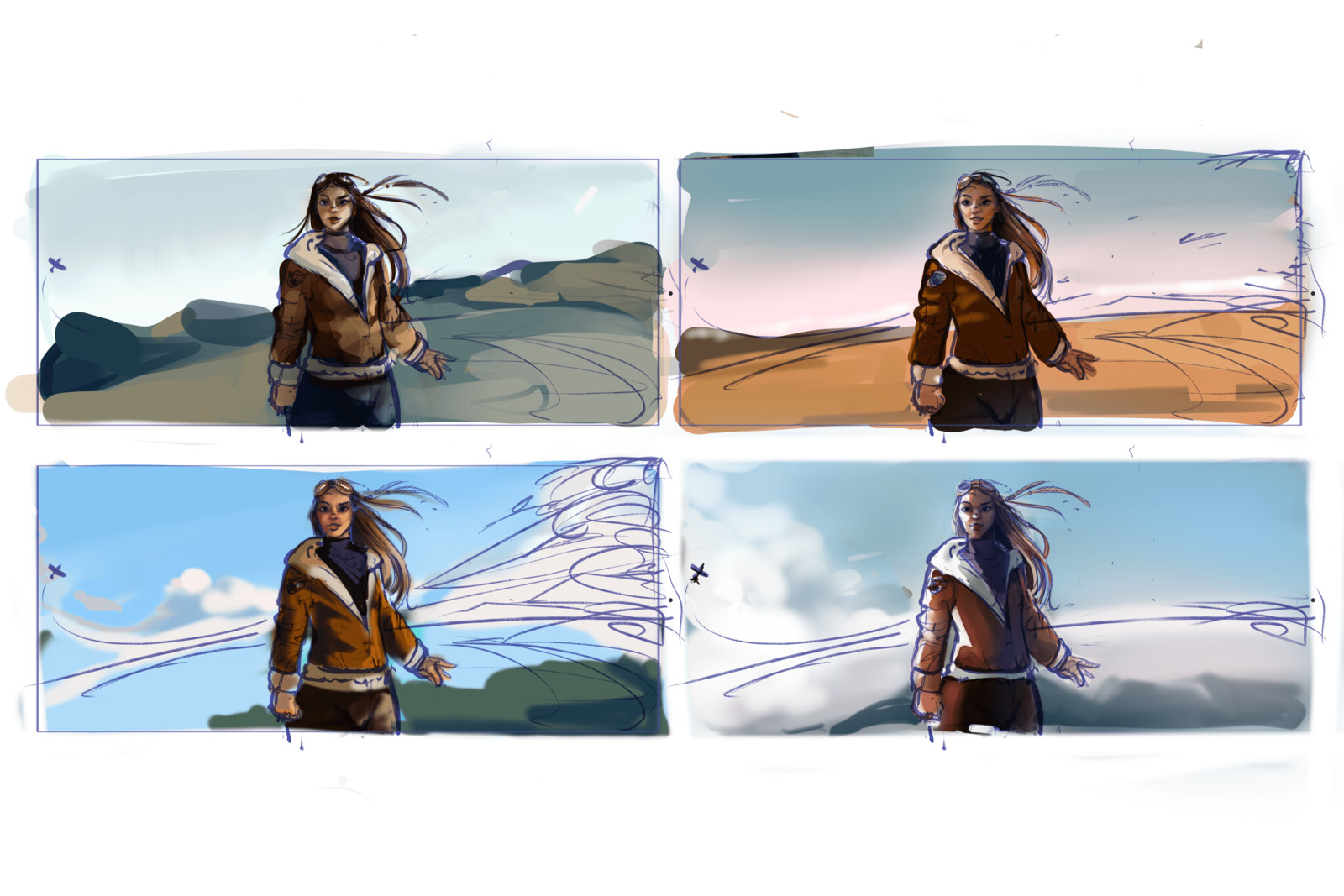 Color key exploration