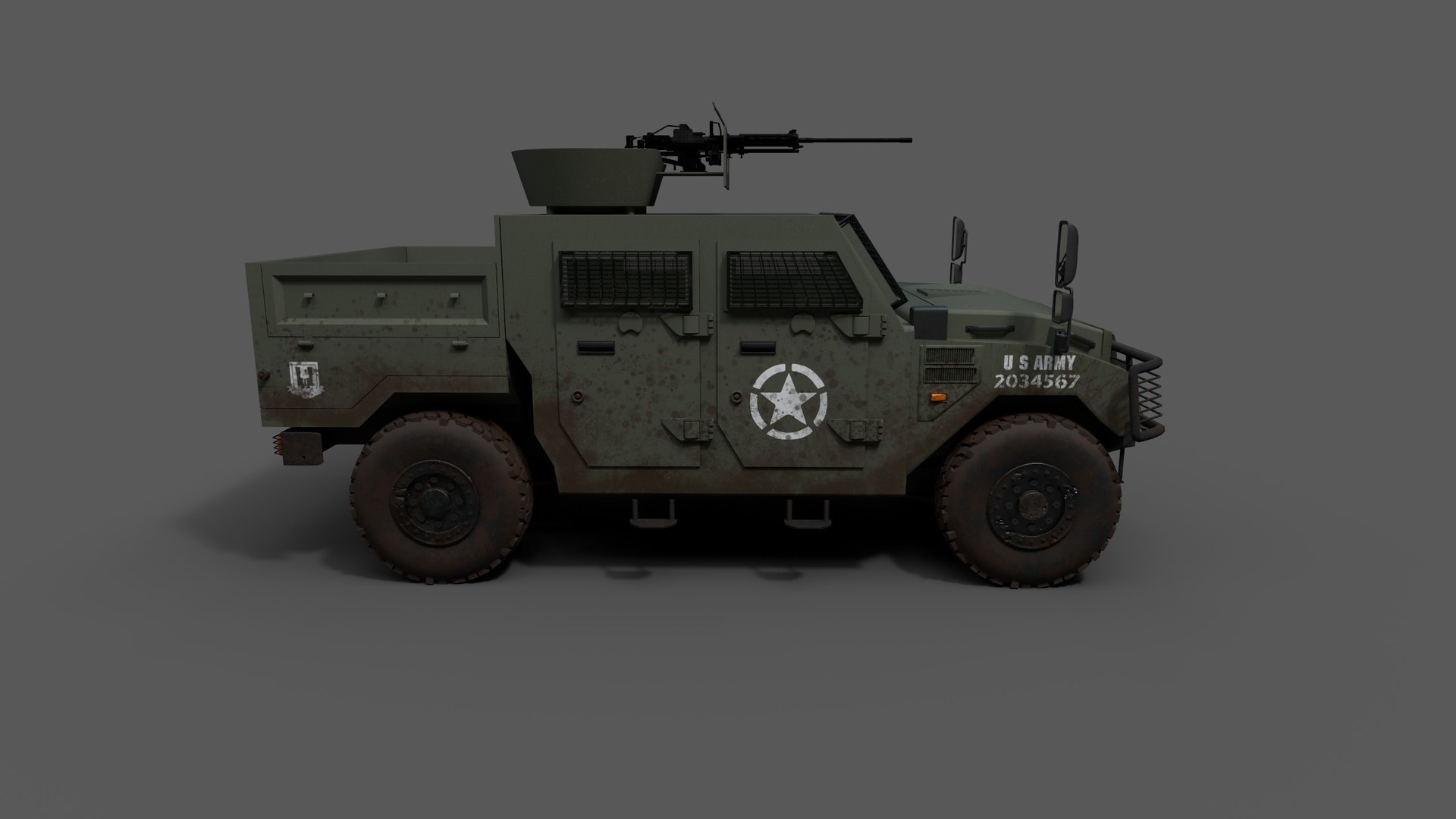 Artstation Renault Sherpa Scout Edition Modified Sanjay