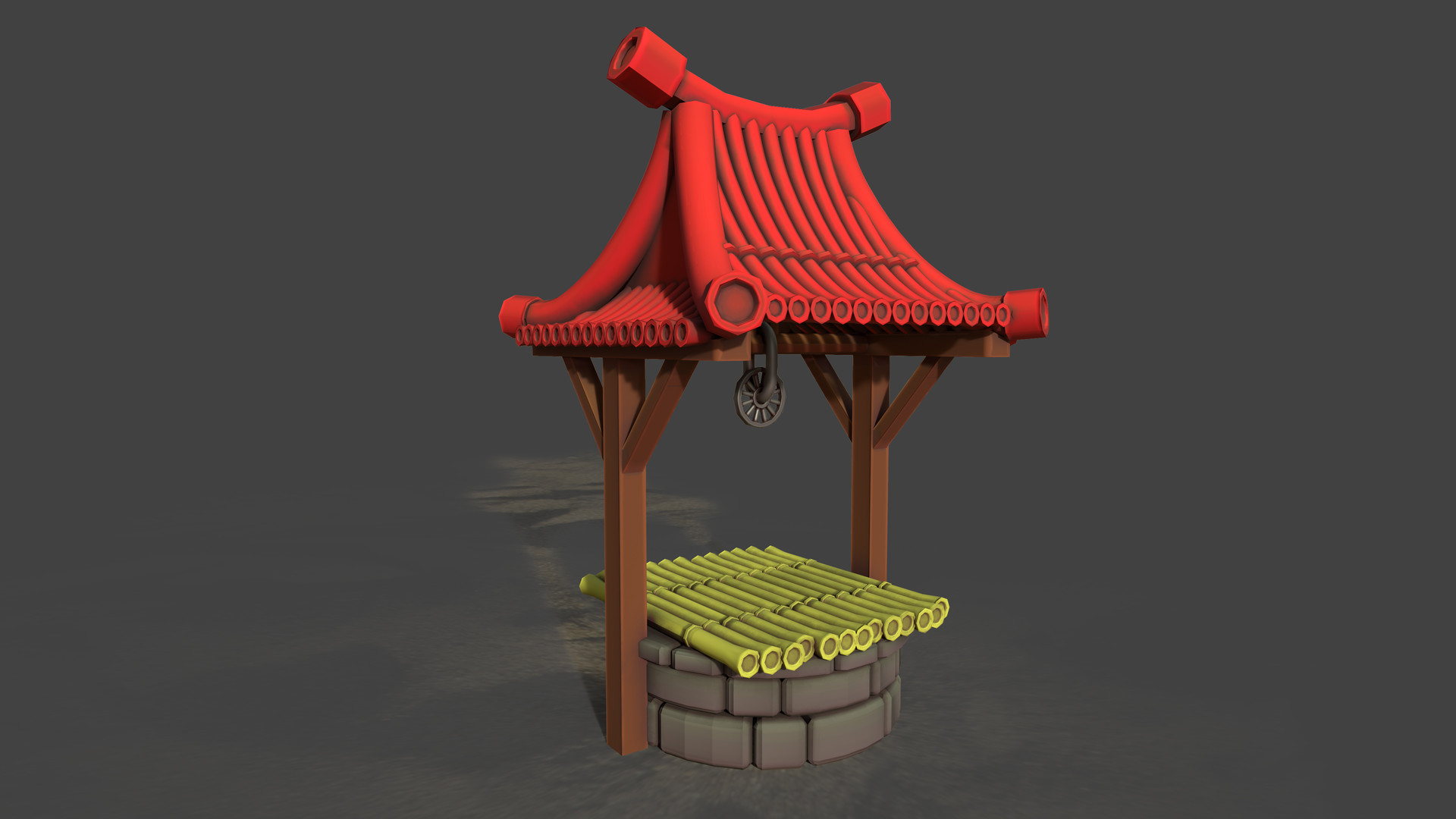 ArtStation Japanese Well