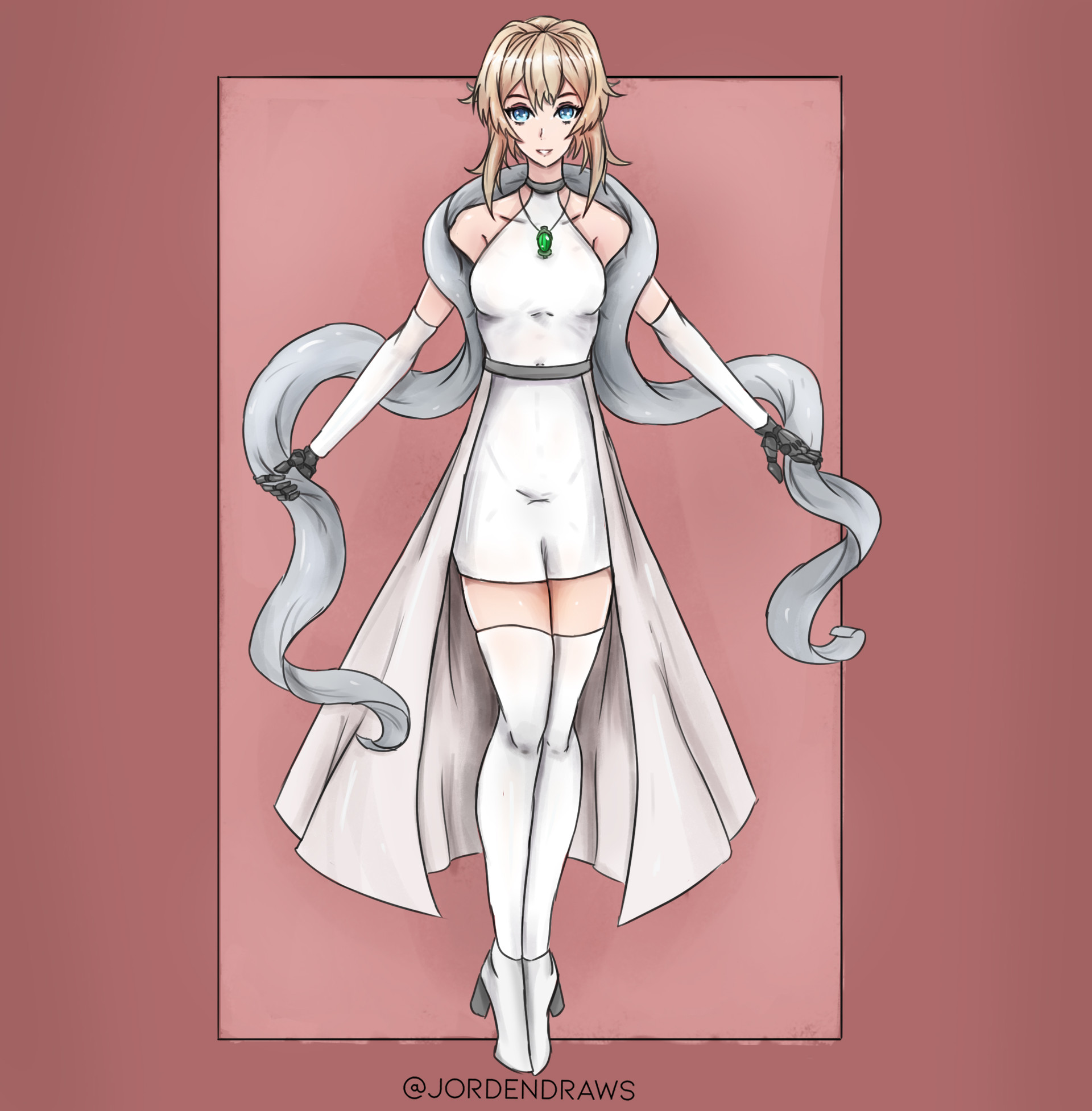 Artstation Violet Evergarden White Dress Jorden Prussing See more 'violet evergarden' images on know your meme! violet evergarden white dress jorden