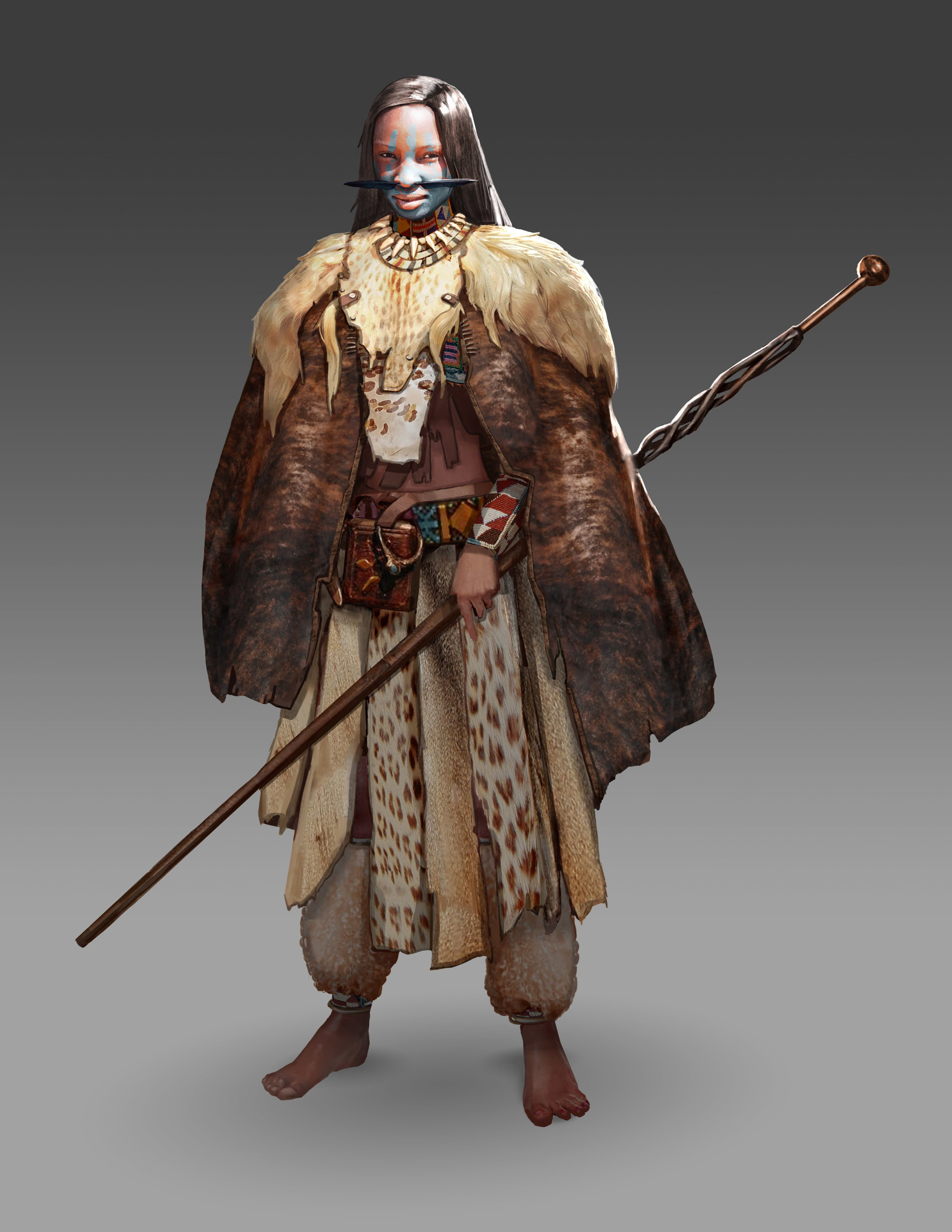 ArtStation God of War Redesign Project Witch of the Woods