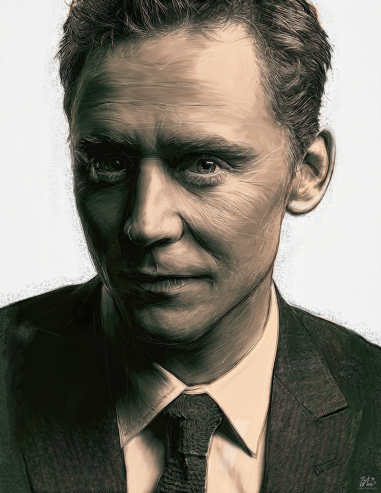 Tom Hiddleston Portrait