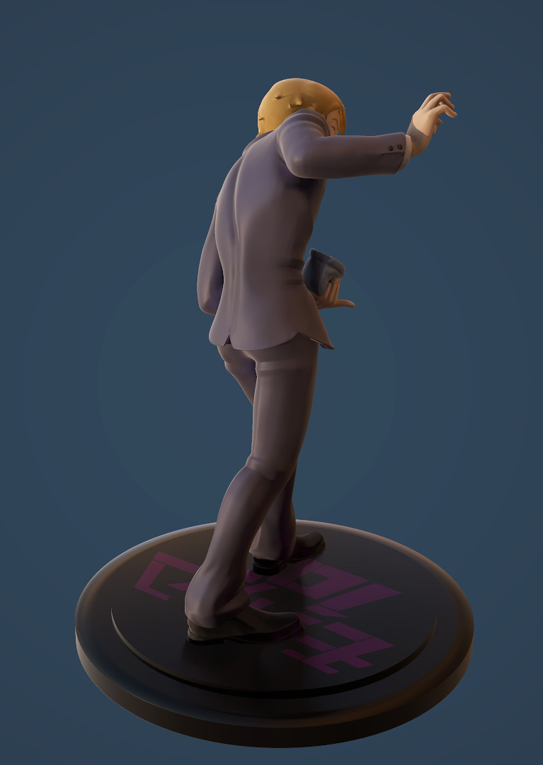 Get Wallpaper Artstation Reigen Arataka Figurine Ana Marques Desktop Wallpaper Free