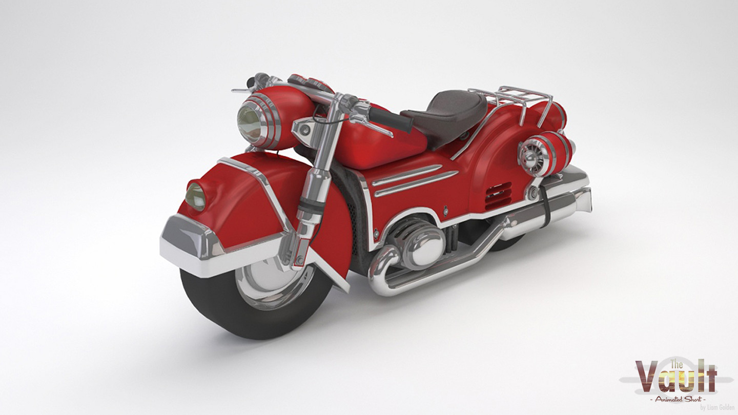 Motorcycle 3D Model 
