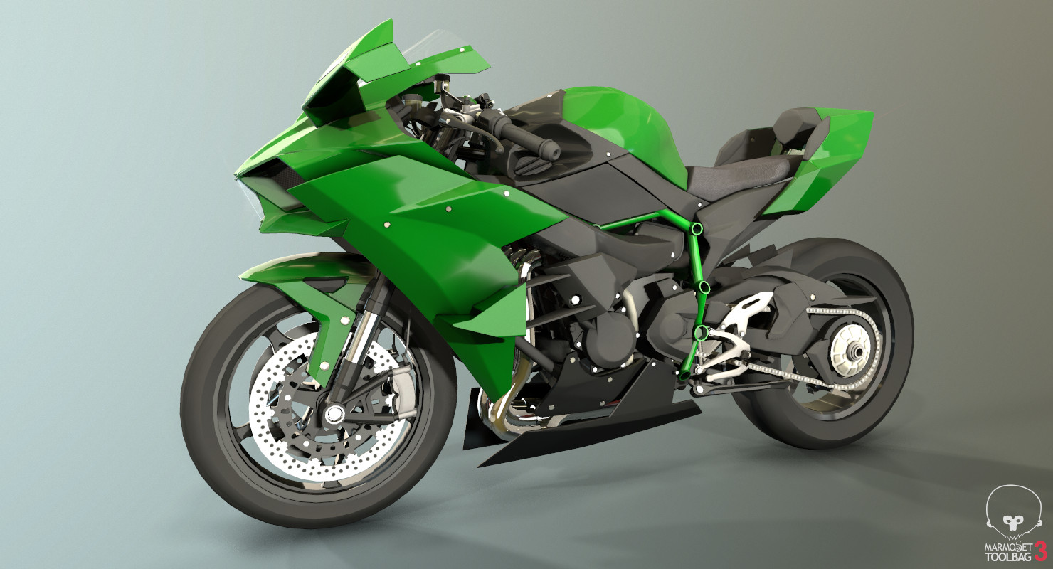 Kawasaki h2r Turbo