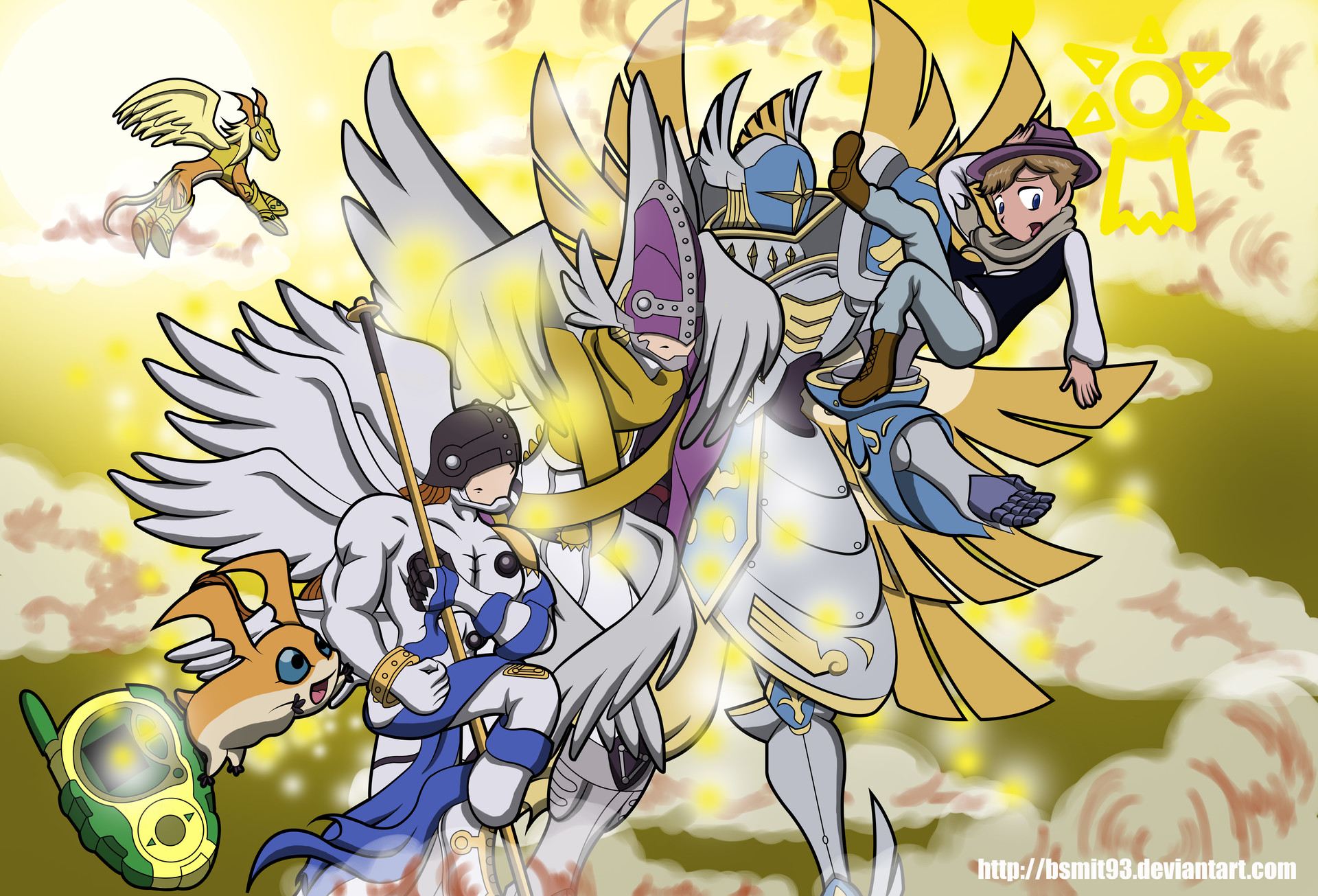 ArtStation - Digimon Tri Fixed Project (OVA 03 Promotional Poster)