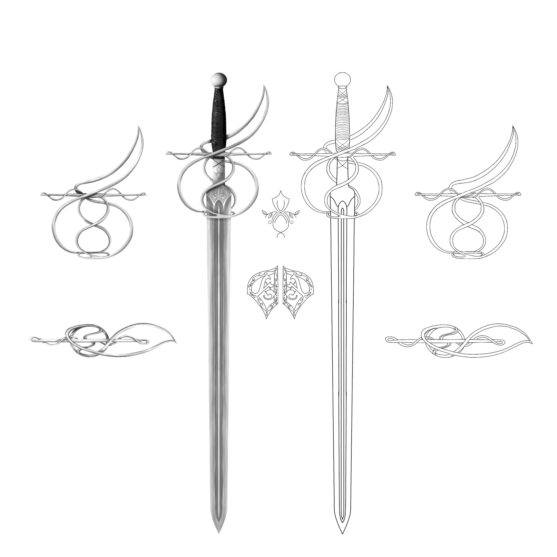Artstation Rapier Concept Rin Wilson